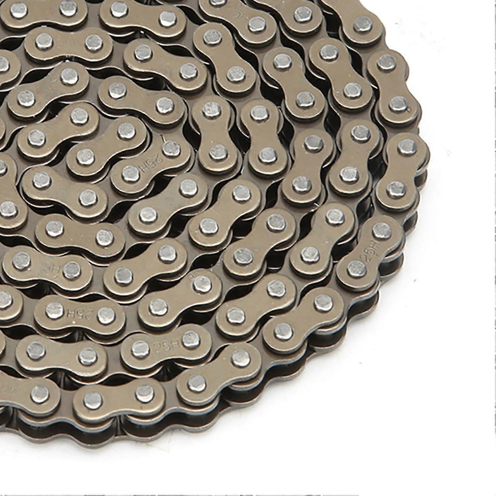 Ανθεκτική αλυσίδα χάλυβα 25H 158Links συμβατή με το Mini Quad ATV Scooter