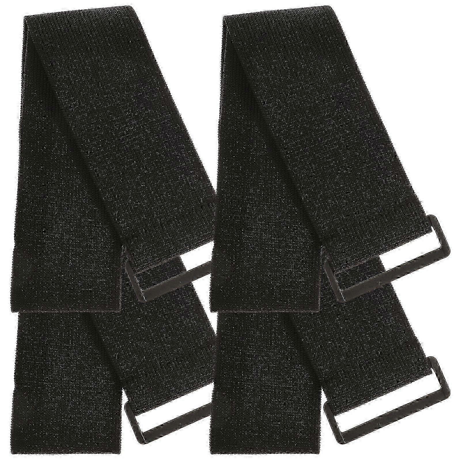 4pcs Hook and Loop Strap Elastic Strap Multipurpose Strap Reusable Cinch Strap