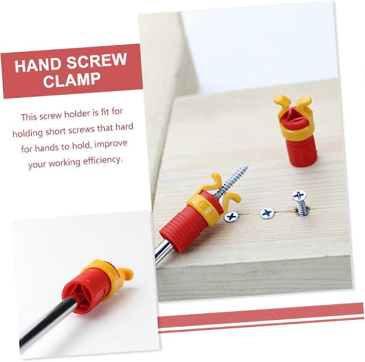 Woodworking Screw Clamps 5 Piece Set Lightweight Easy To Use Practical  Tool For Screw Fixing
