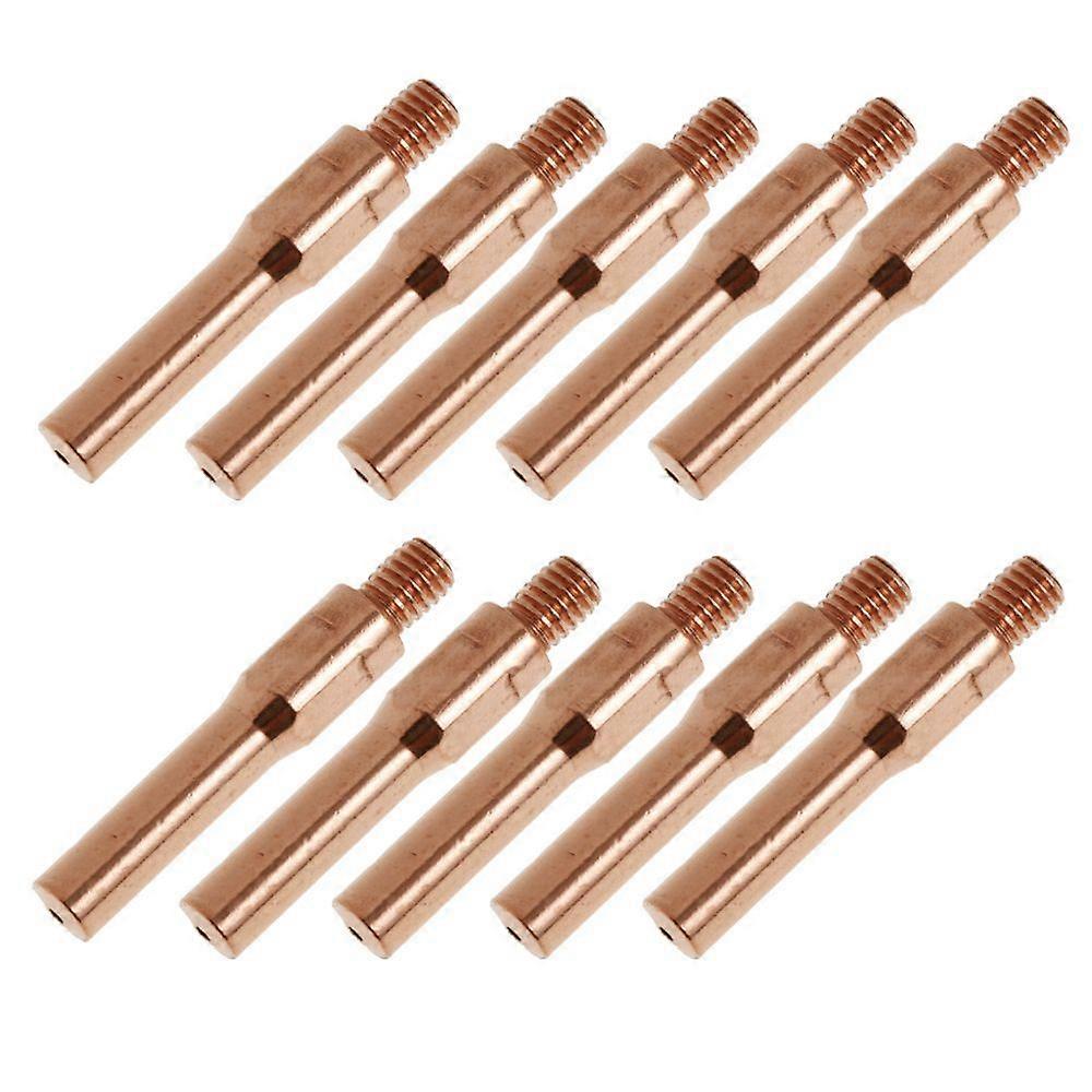 10pcs 0.8mm nozzle gas shielded copper welded welded welding