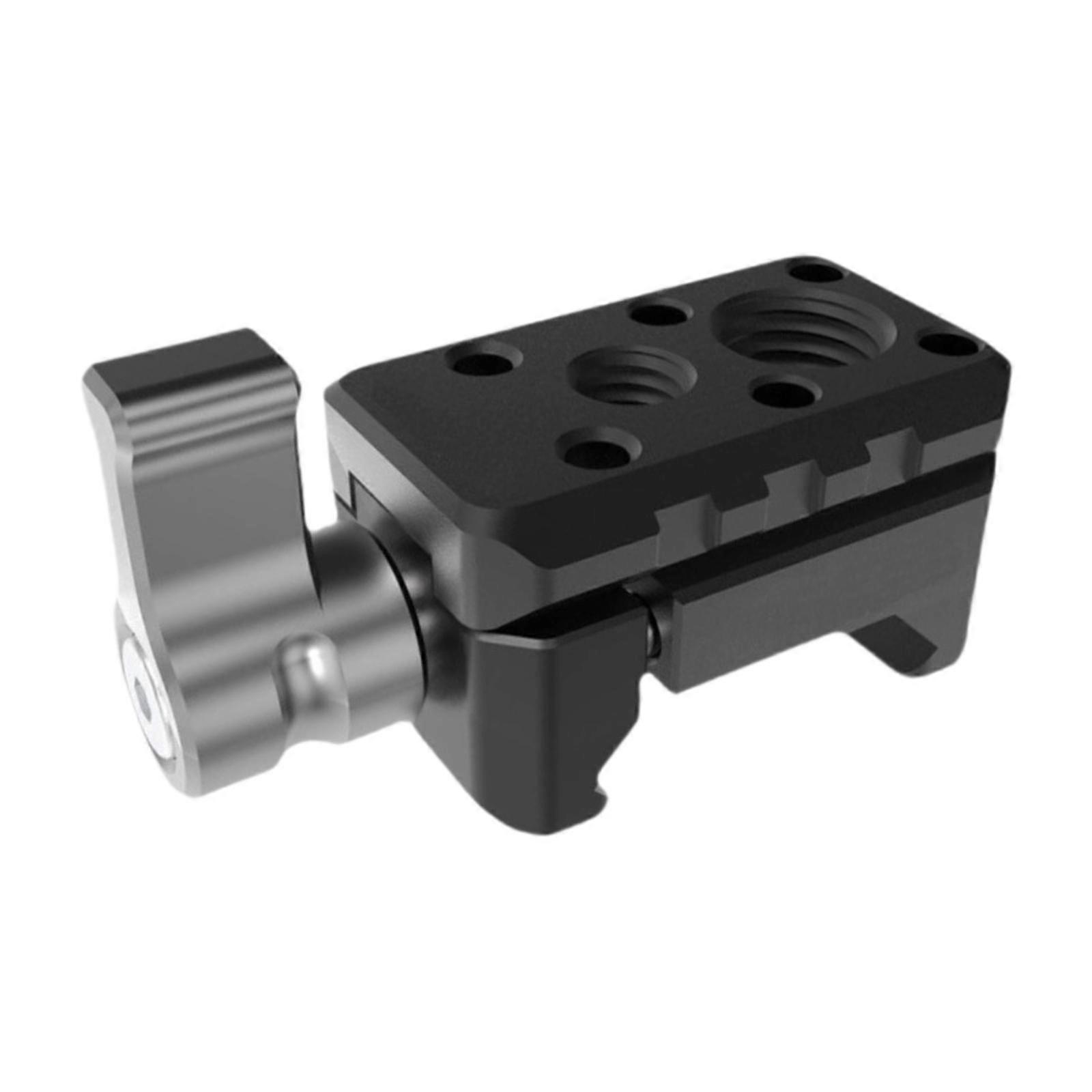 Camera Cage Expansion Kit Rail Clamp 360° Rotation Universal Lock Clamp Mount