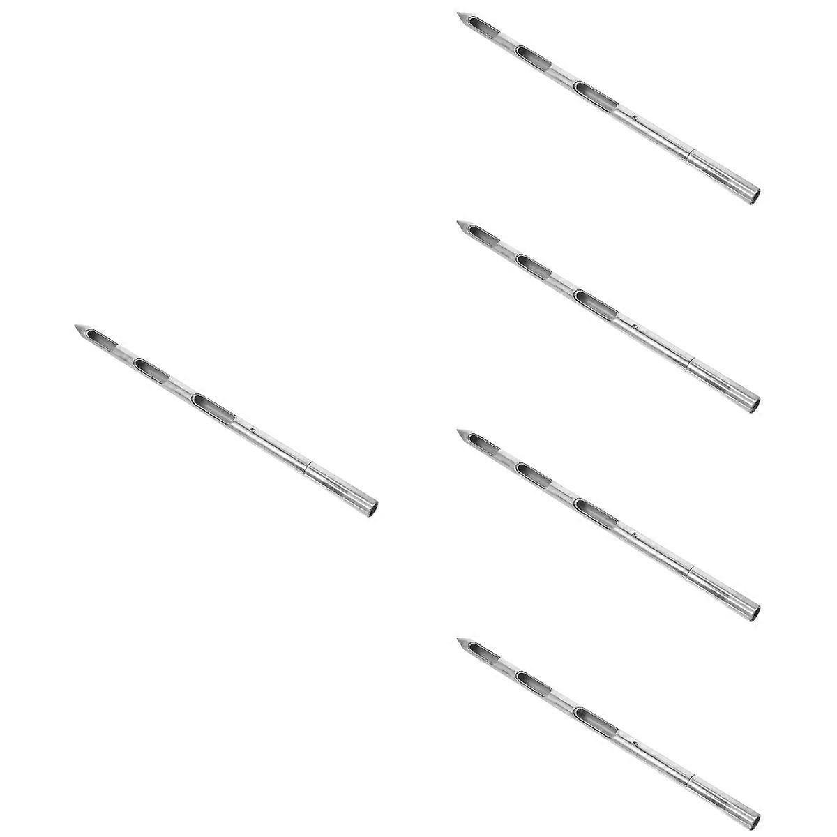 5pcs Functional Grain Sampler Durable Soil Sampler Probe Tube Wheat Grain Powder Sampler