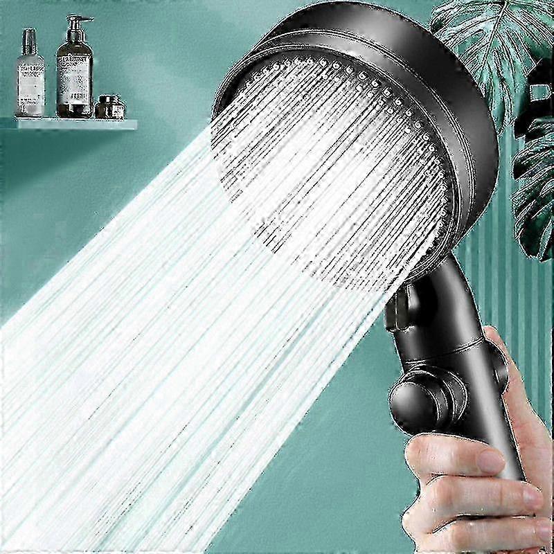 5 Functions Shower Head Shower Head With Handheld High Pressure-full Body Coverage Powerful Rain Hard Water Softener Filtered Shower H