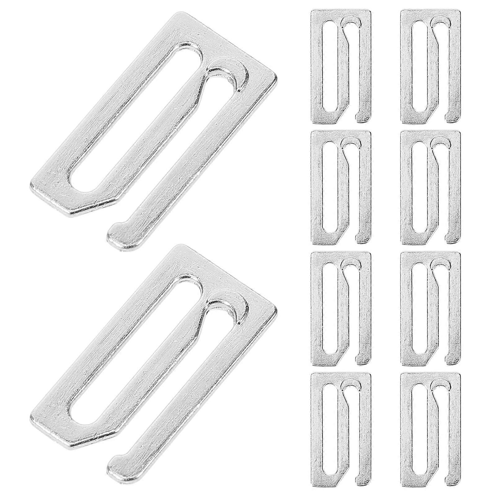10pcs Portable Barber Cape Strap Hook Compact Barber Cape Adjuster Small Barber Cape Hook