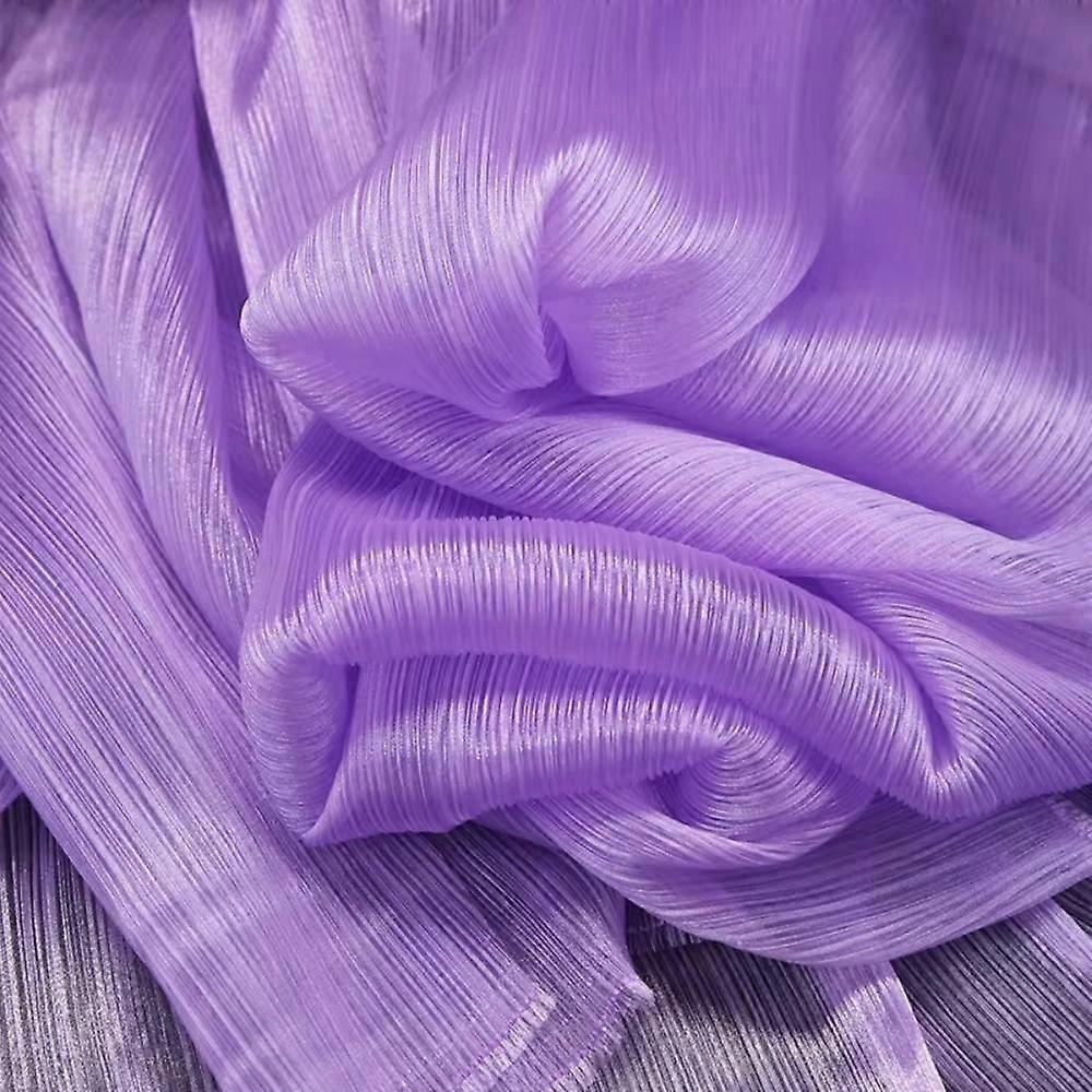 DIY Organza Fabric Stiff Shape Designer Fabrics Wrinkled Texture Fabric  Background Floral Design
