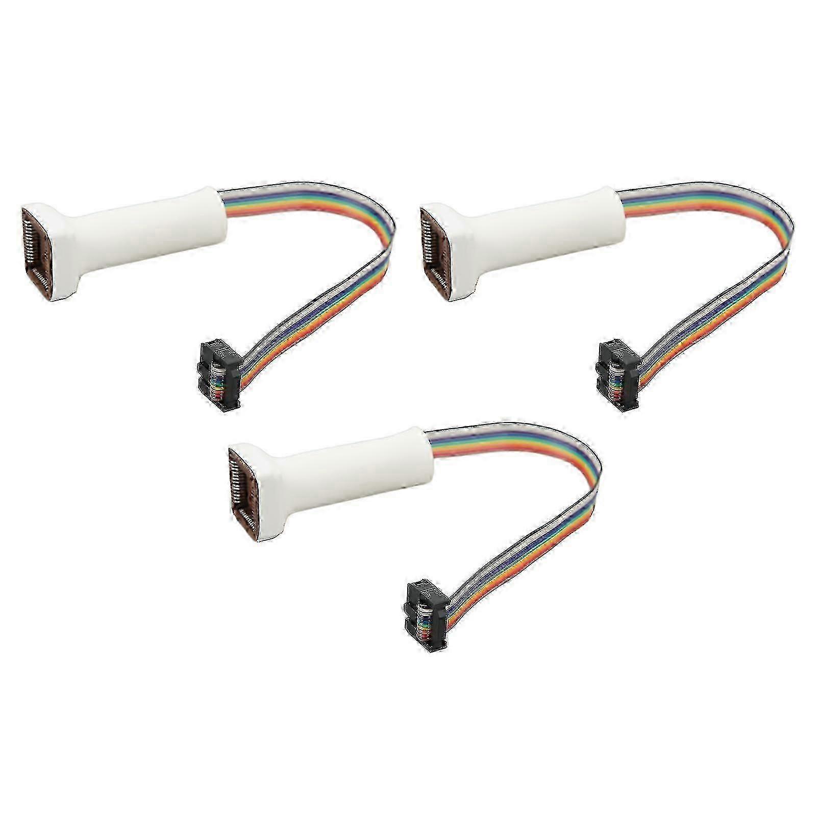 3Pcs OBD2 Key Programming Cables for EWS AK90, Car Diagnostic Coding Tool Adapter