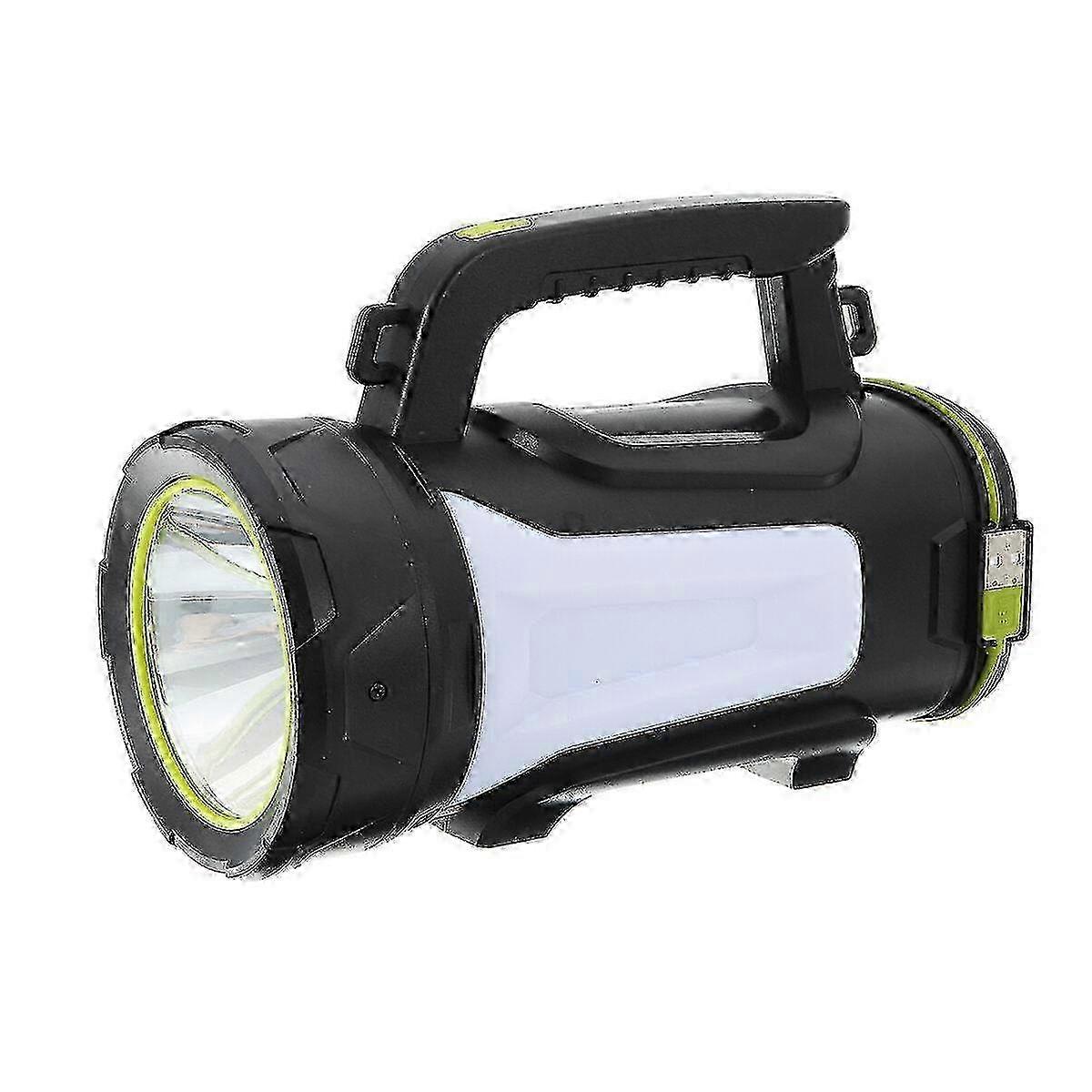 800Lm led searchlight led usb searchlight 3 modes spotlight flashlight work light