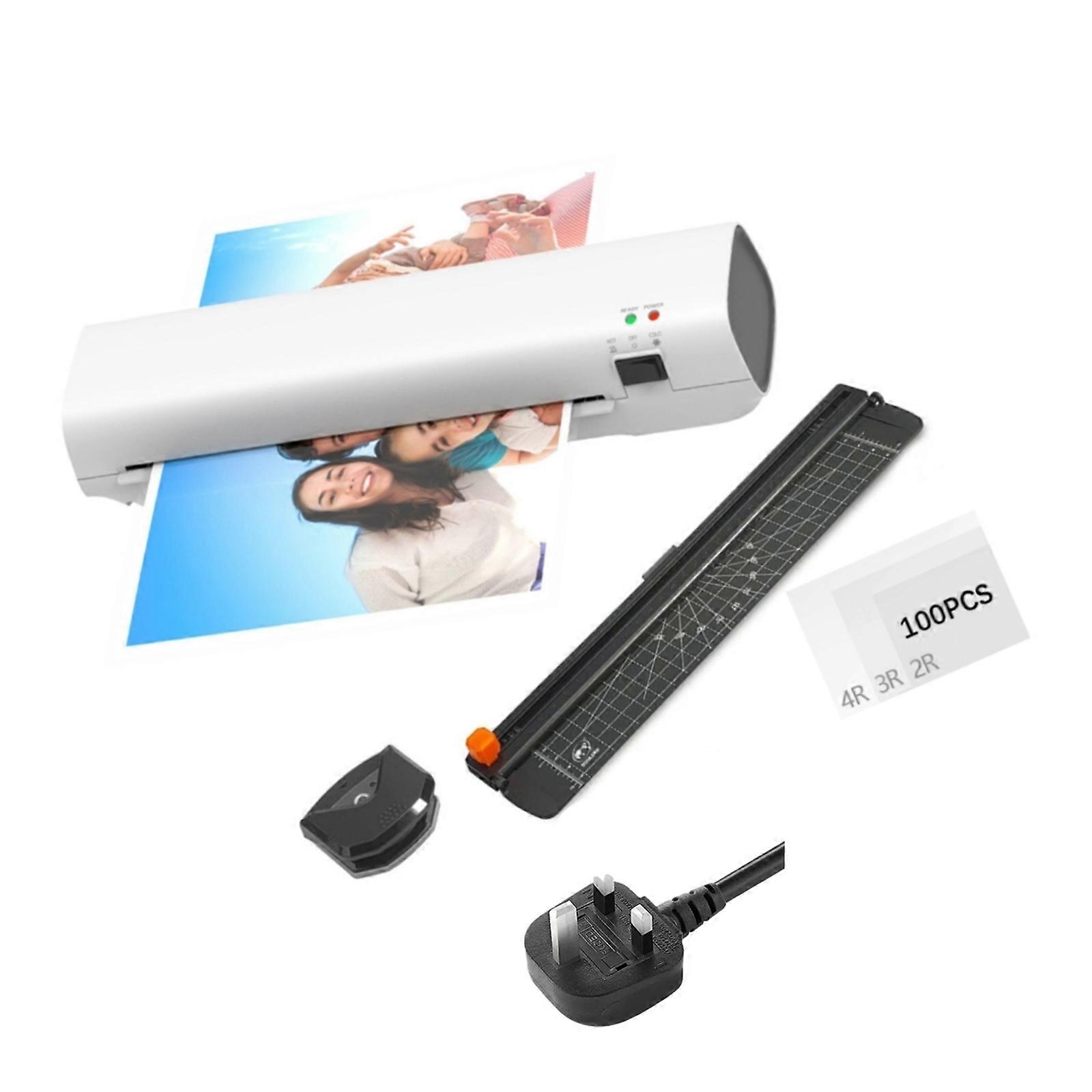 9inch Professional Desktop A4 Laminating Machine Hot and Cold Laminating Professional Document Laminating Machine Multicolor