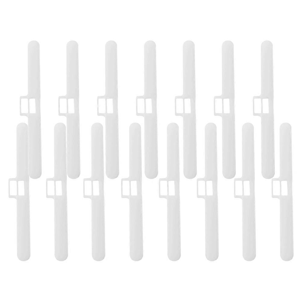 Vertical Blind Slats Plastic Double Hole Top Holders for Curtain Use 15Pcs