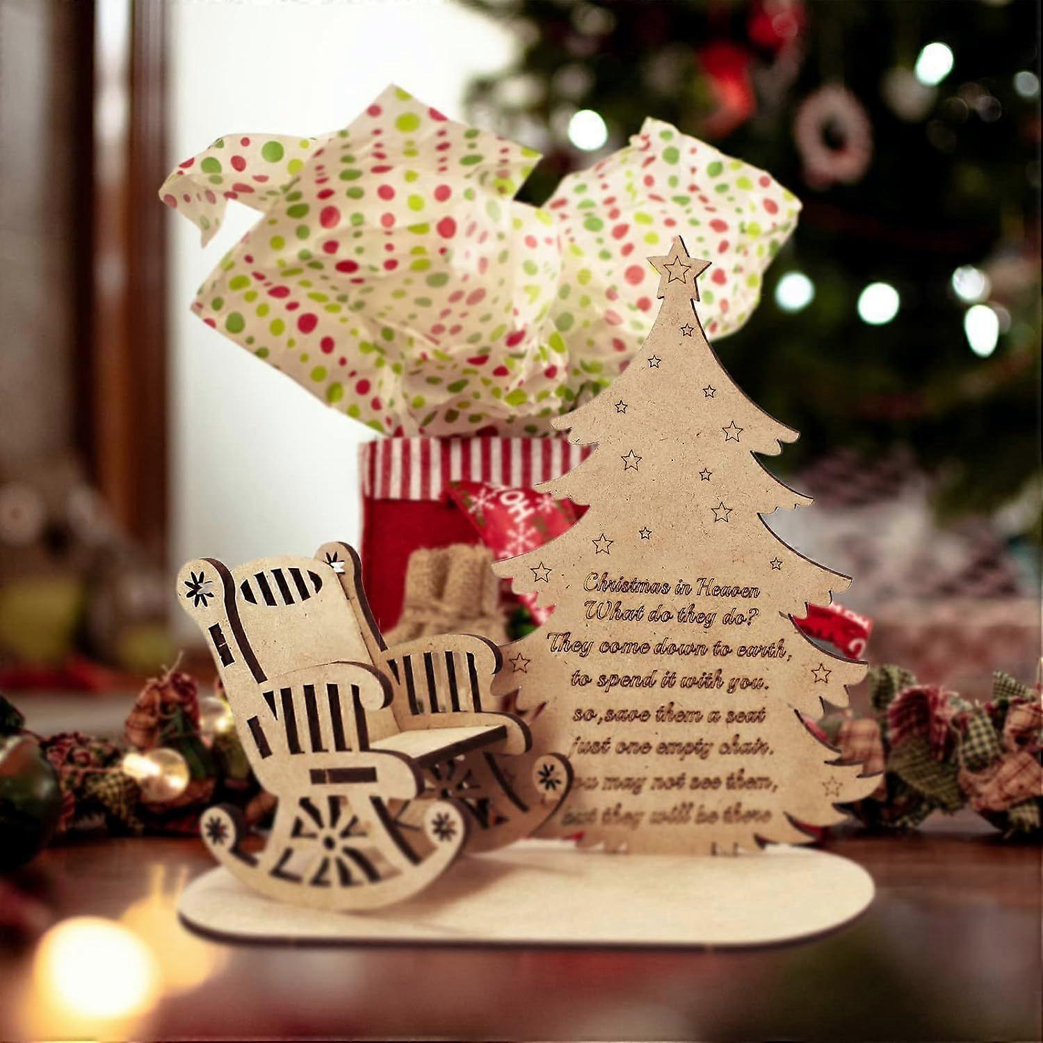 Christmas decorations, Christmas rocking chair, 