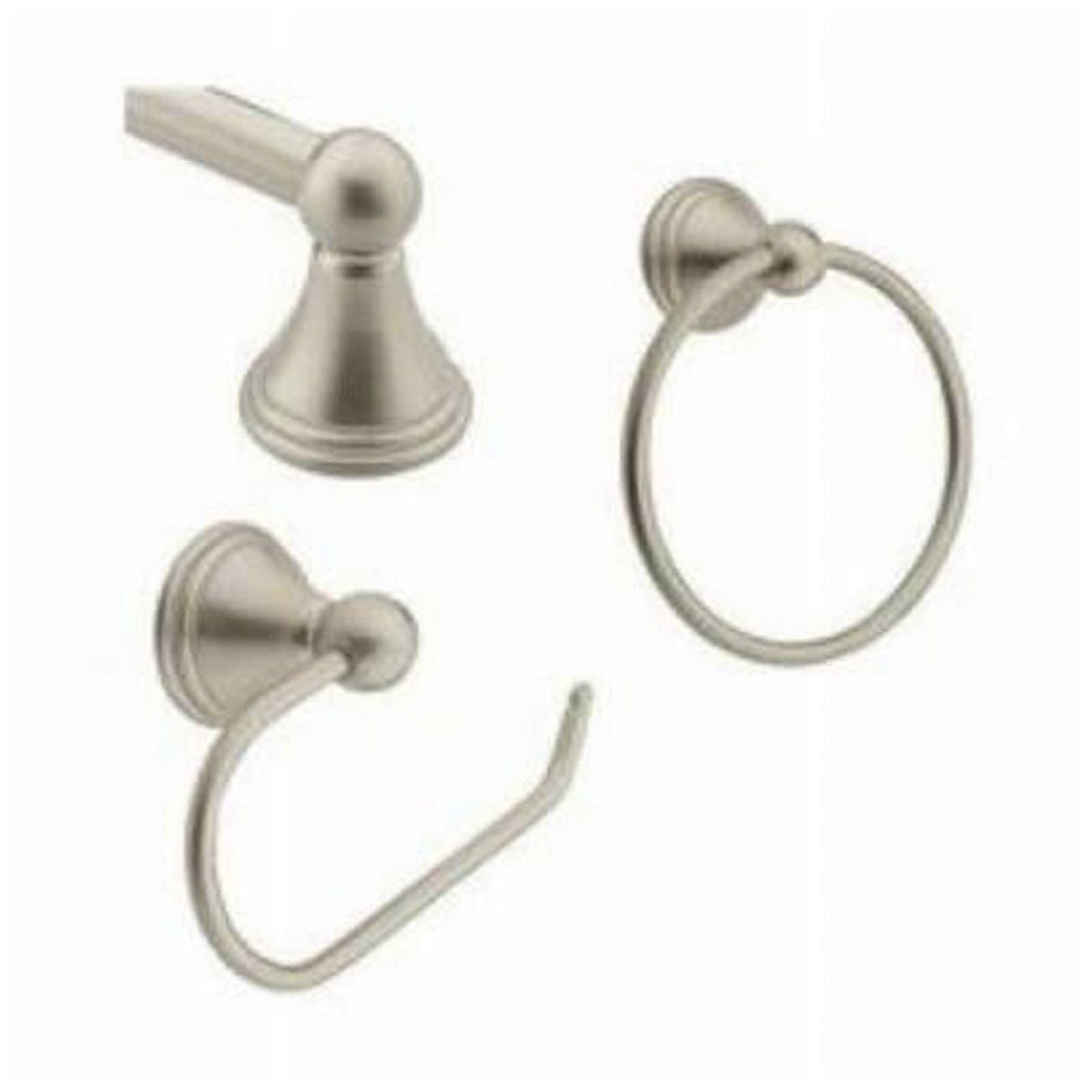 Moen DN8433BN Universal Bath Hardware Set, Brushed Nickel