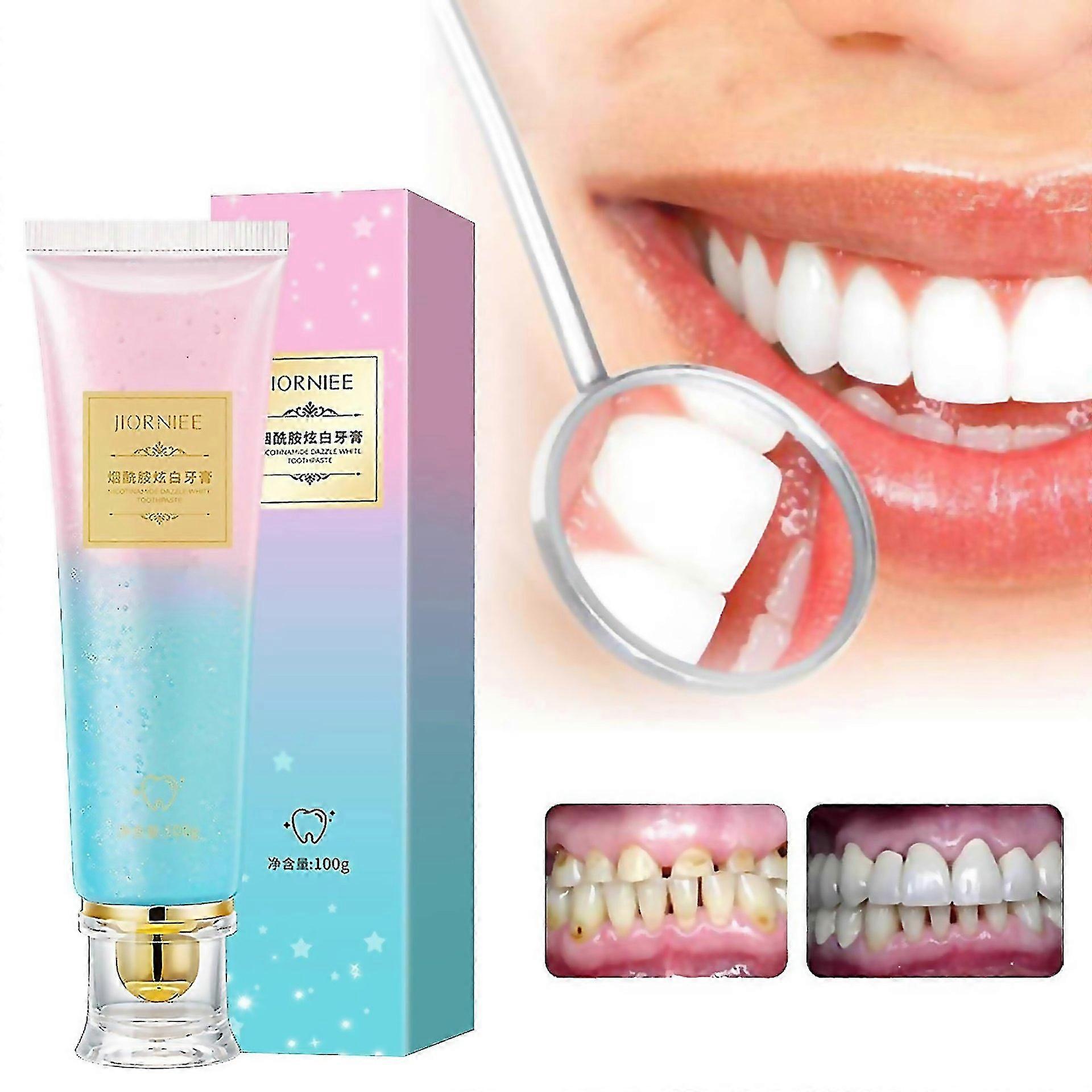For Nicotinamide Whitening Toothpaste Cleaning Fresh Breath Bright Tooth Peach Toothpaste Suitable F