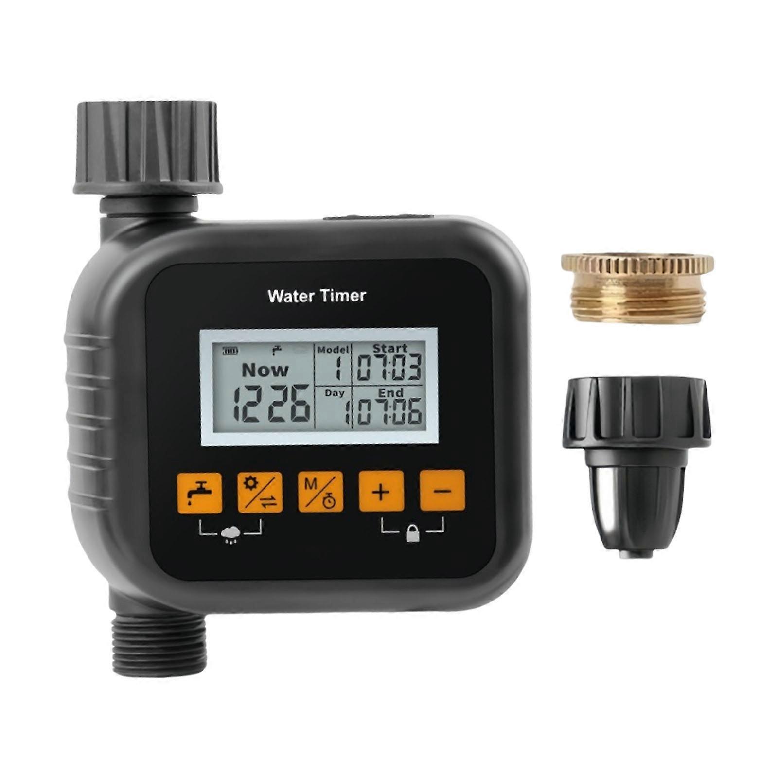 Hose Faucet Sprinkler Timer Auto Irrigation Controller For Efficient Plant Care Irrigation Controller System for Yard Multicolor