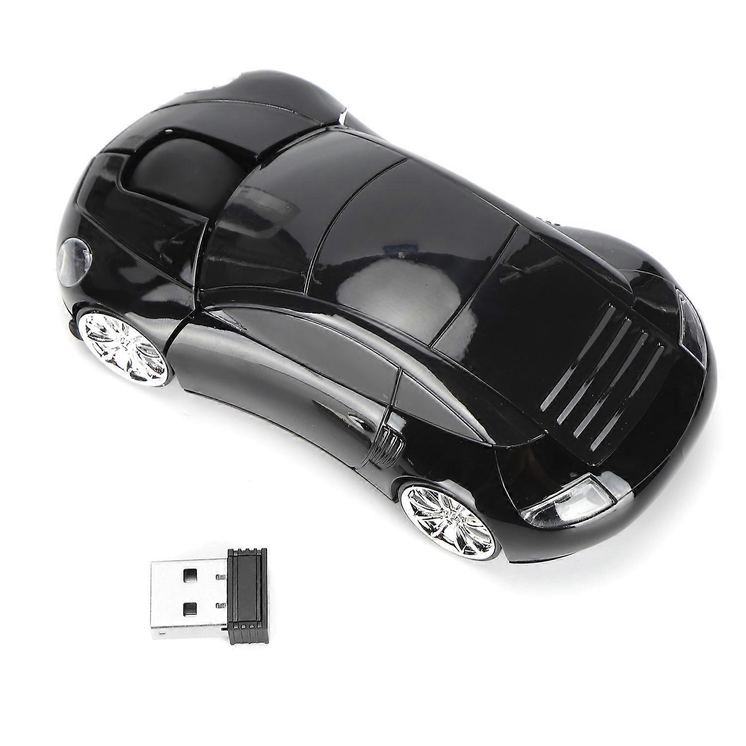 Laptop Mouse Smart CarShaped Portable 2.4G Cordless Mouse with USB Receiver for Office Laptop Comput