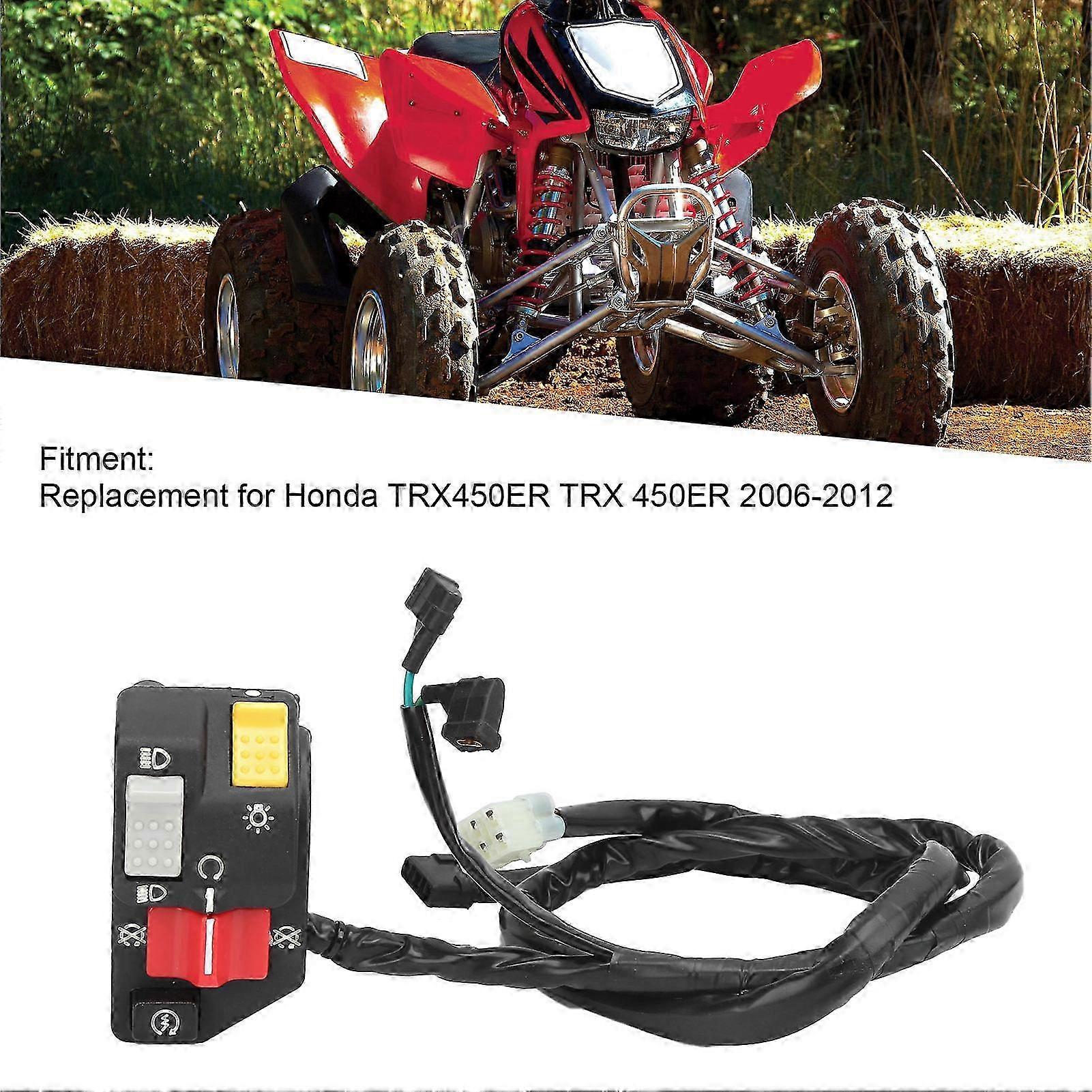 Honda TRX450ER ATV αντικατάσταση διακόπτη τιμονιού 2006-2012