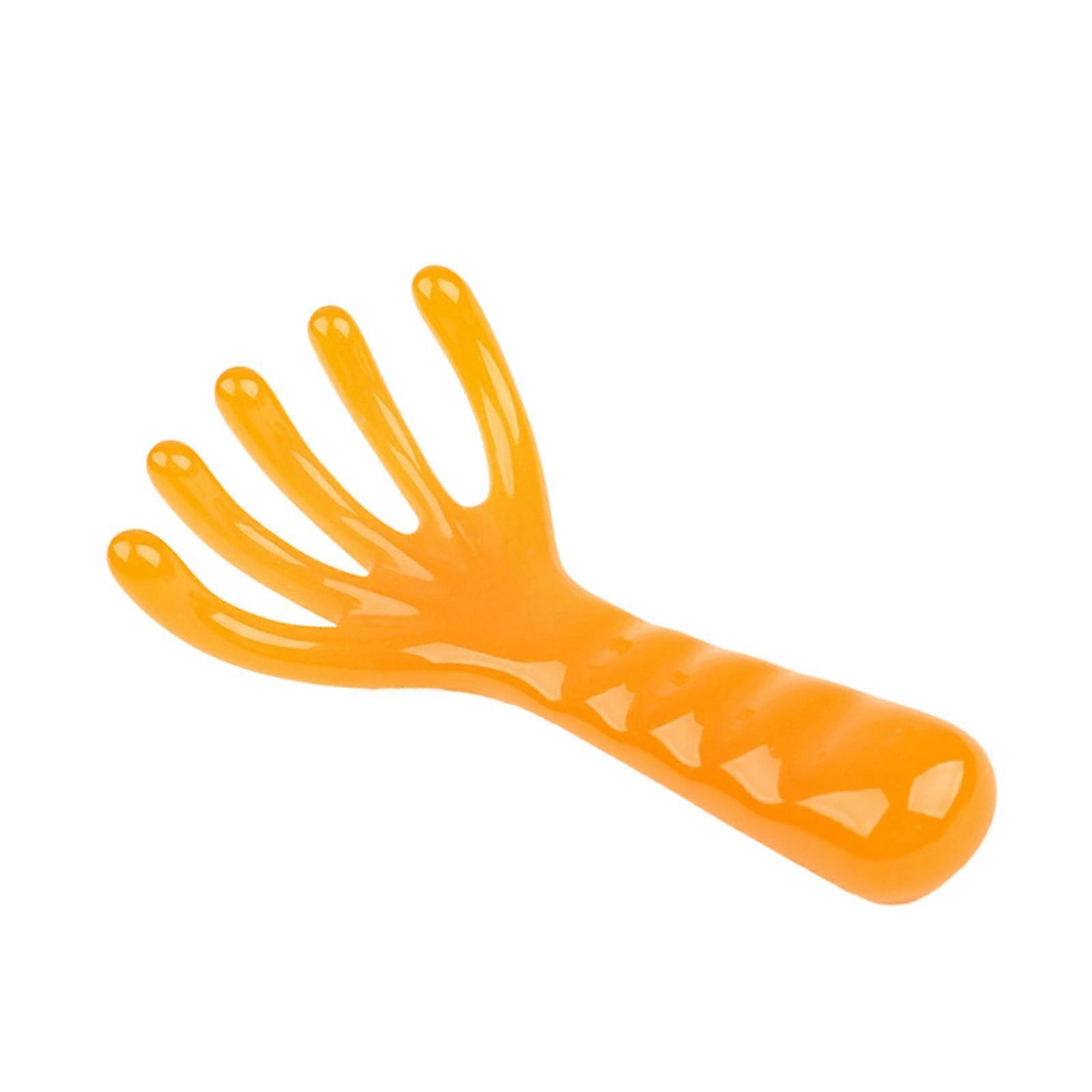 Reusable Waterproof Scalp Stimulating Gentle On Skin For Tension Headache Relief And Daily Relaxation  Yellow