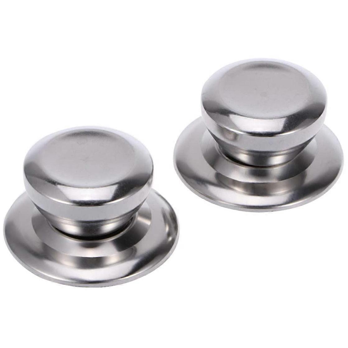 2Pcs Pot Lid Knobs Pot Lid Cover Knob Handle Universal Kitchen Cookware Lid Replacement