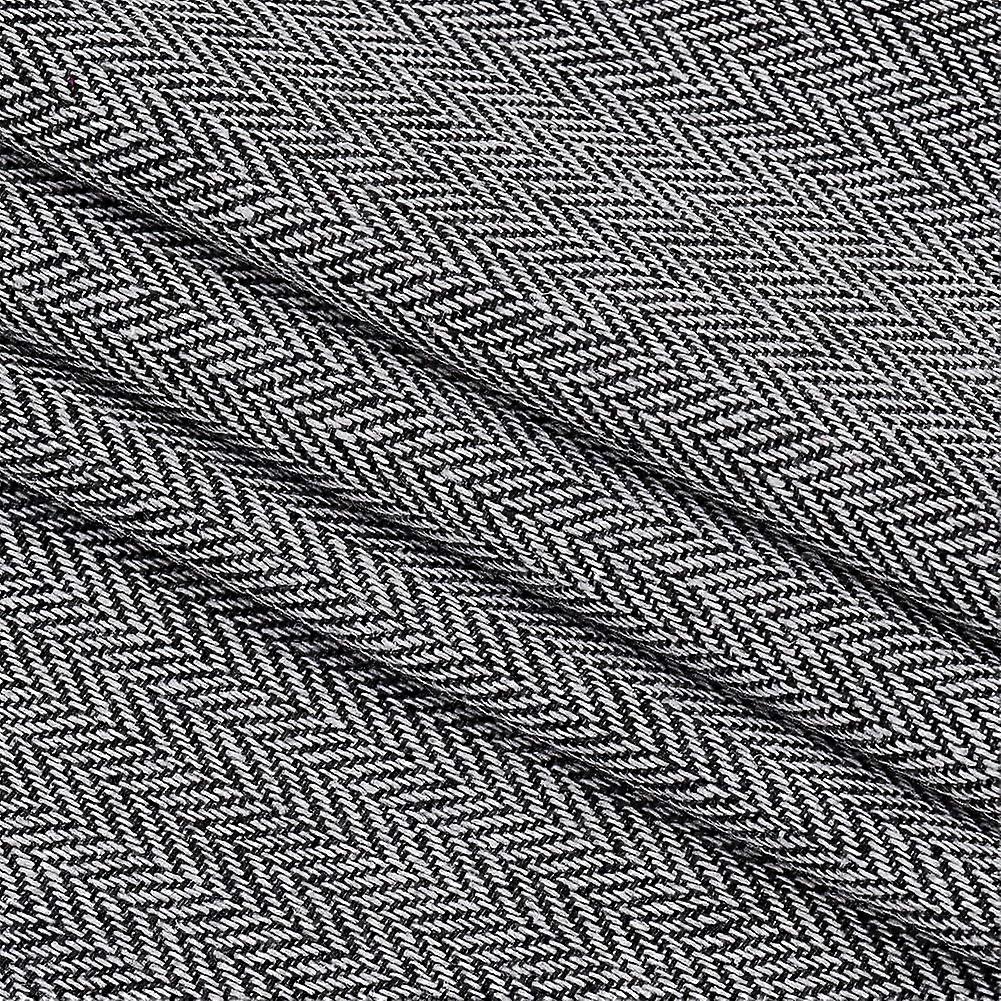 1 Yard Wool Tweed Fabric Wool Remnants Offcuts Tweed Squares Felt Sheets Woolen Fabric for Craft Decorative Clothing Accessories Felting Applique Gray