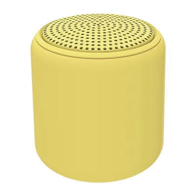 Portable Bluetooth speaker, Mini Bluetooth speaker, Outdoor wireless speaker (yellow)