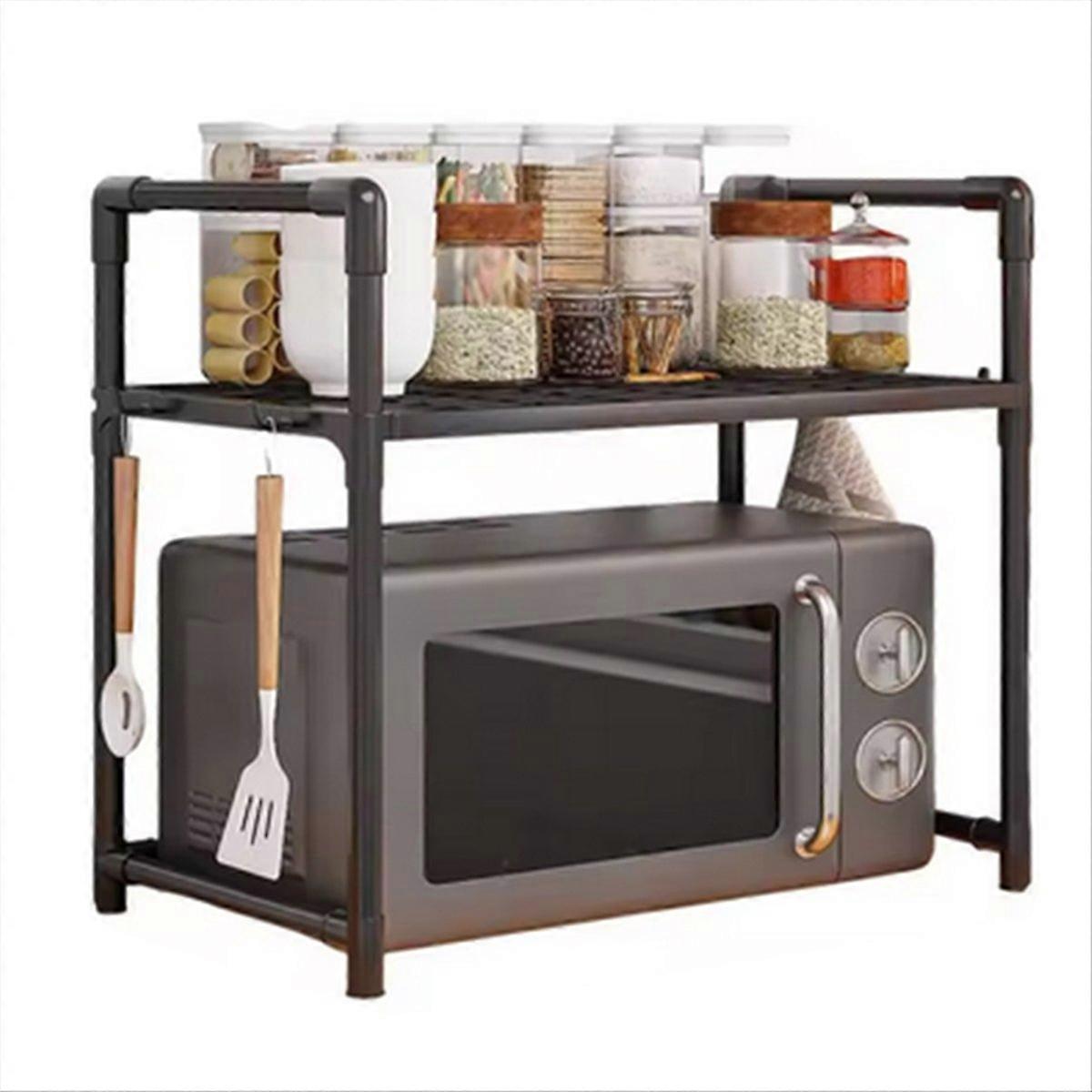 Kitchen Storage Rack Multi-Layer Microwave Rack A