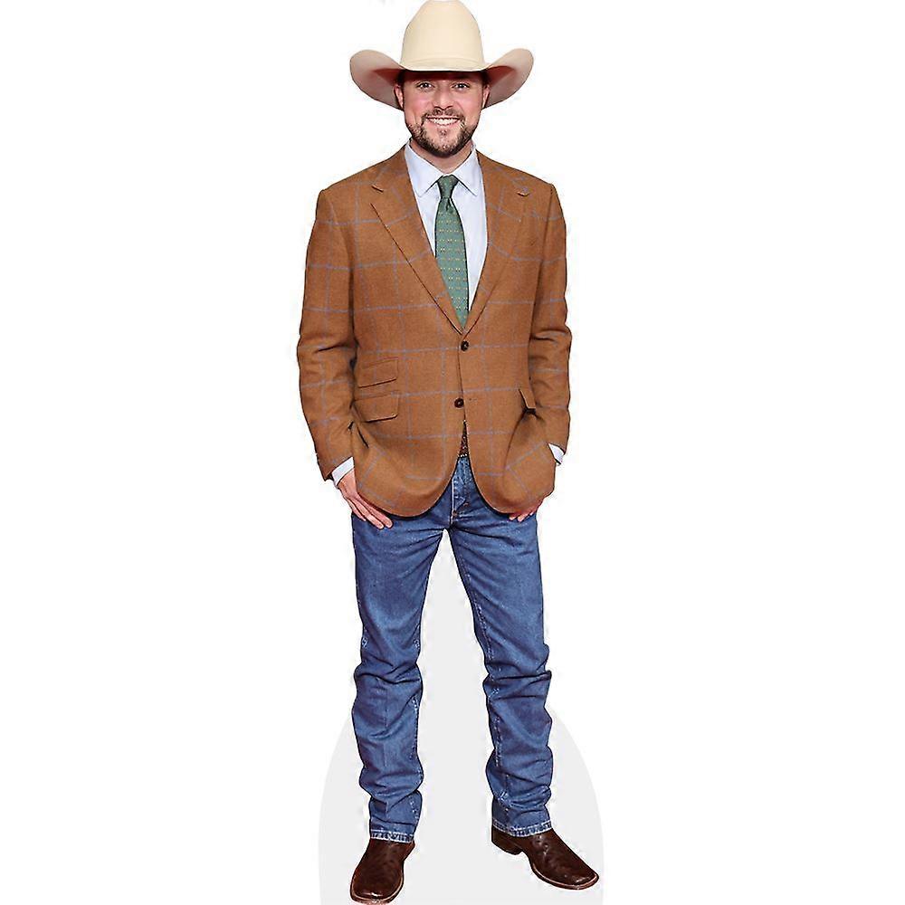 Walker Montgomery (Brown Blazer) Cardboard Cutout (lifesize OR mini size). Standee. Stand Up.