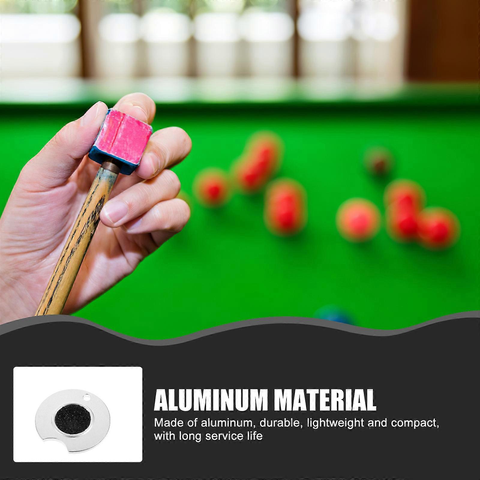 Cue Tip Shaper Pool Tip Shaper Round Cue Tip Burnisher Billiard Accessory