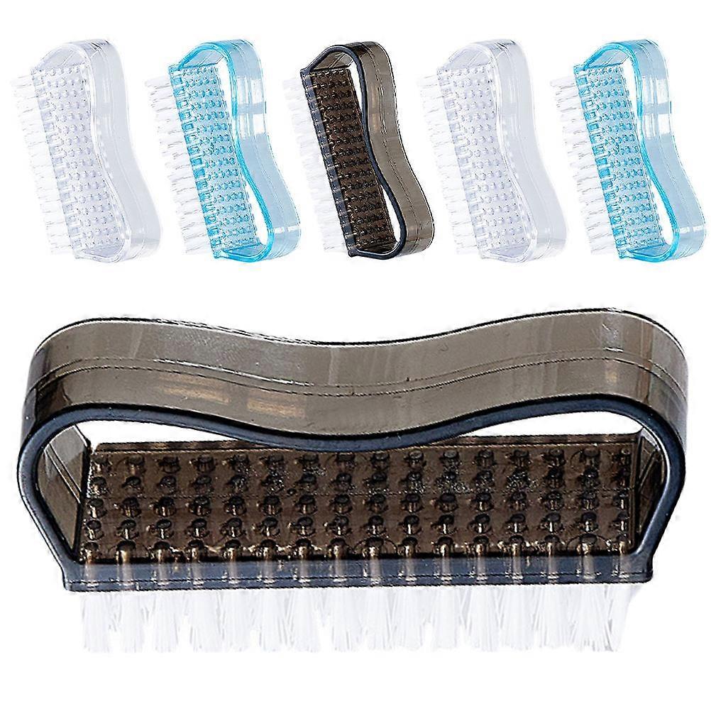 Fingernail Brush Nail Brush for Cleaning 12Pcs PP Material Assorted