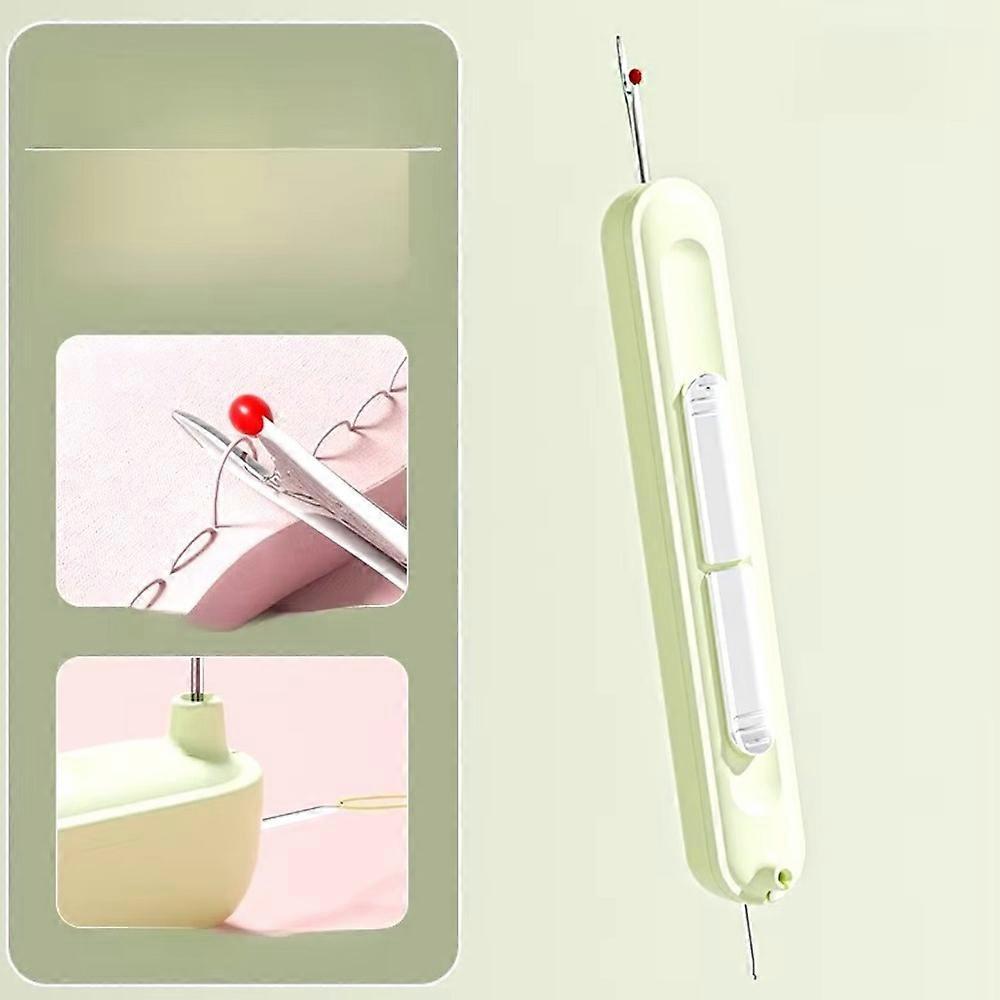 2in1 Threading Needle Threader Multifunctional Picking Thread Remover Hand Hocomehold Needlework Sewing Special Tools