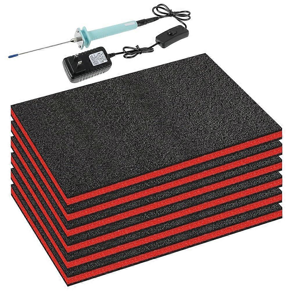 Tool Box Foam Sets Adjustable Non Slip Organizer for Toolbox Cabinet Chest Drawer Storage Craft US Plug