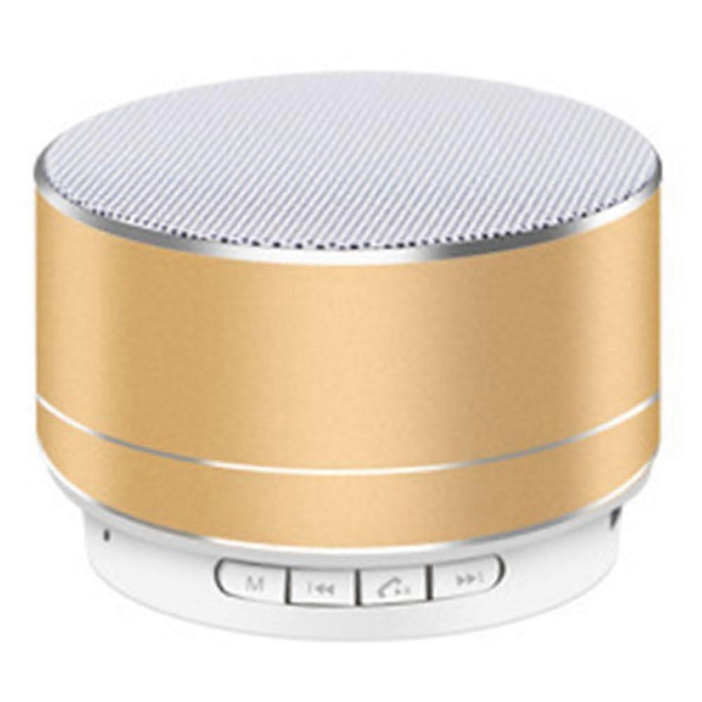 A10 Mini Bluetooth Speaker Portable Outdoor Cannon Subwoofer Sound Box TF Card Support Golden