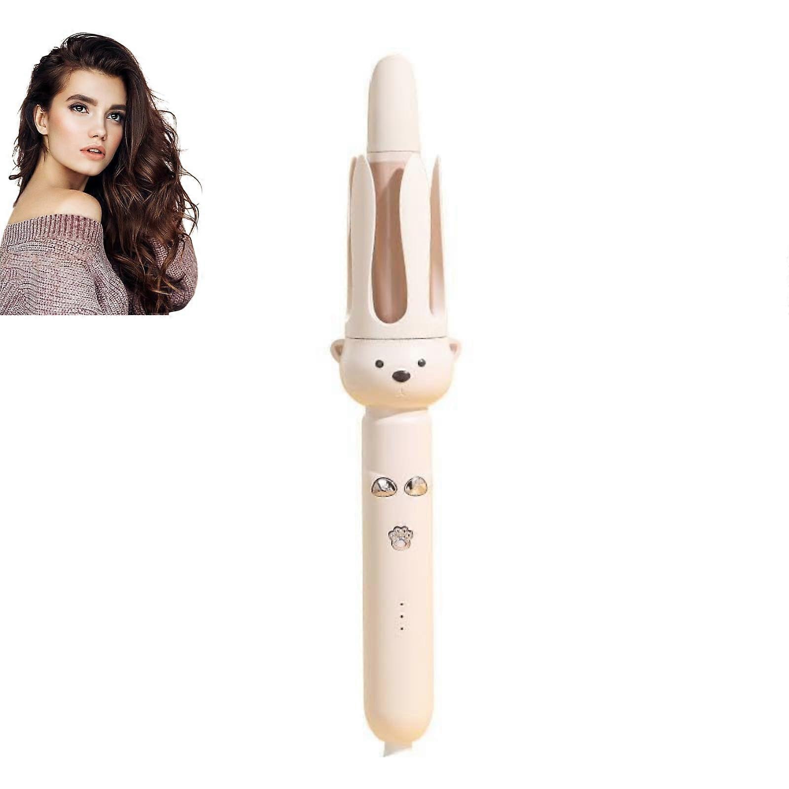 Automatic Curling Iron 32mm Negative Ion Fast Heating Adjustable Temperature for Large Curls