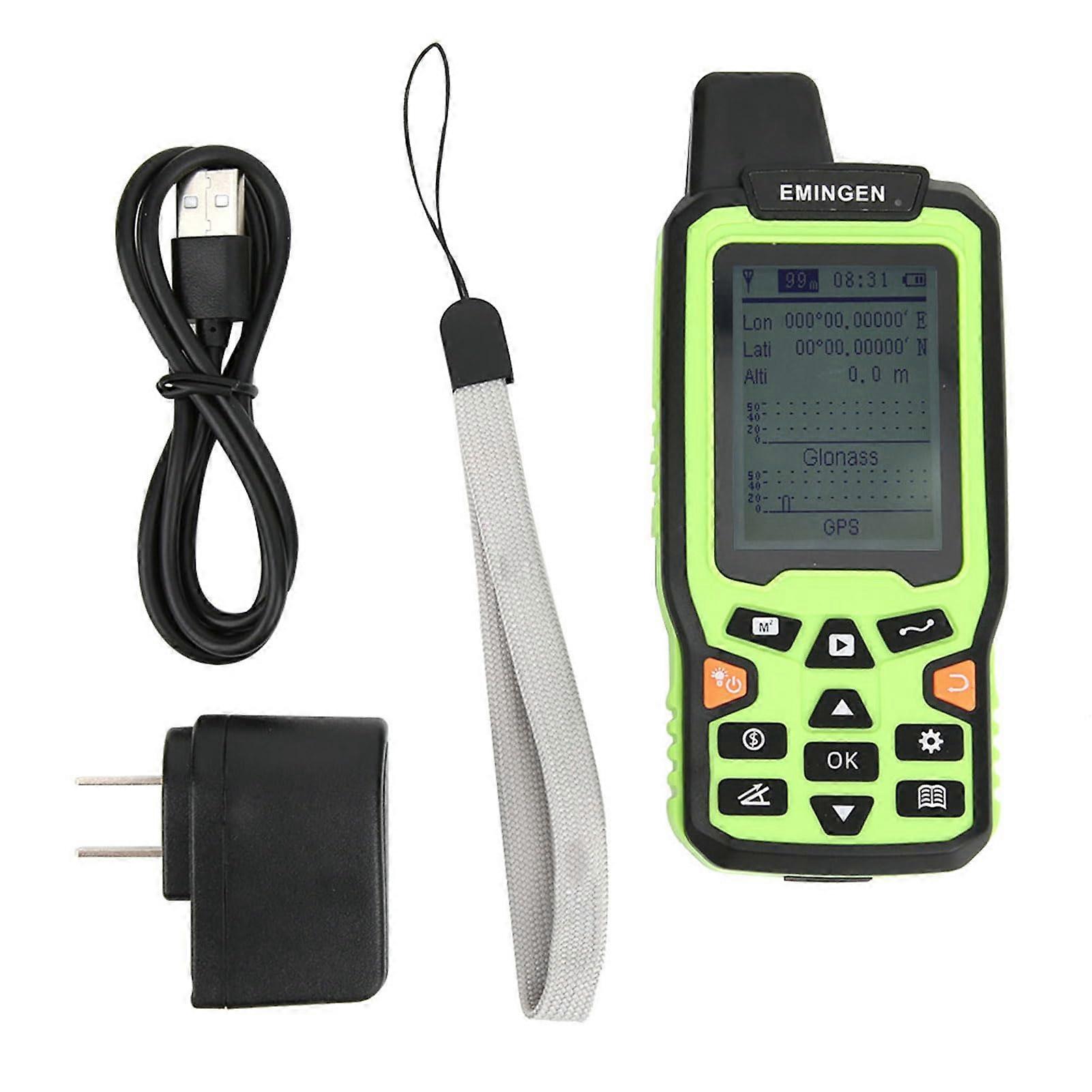 Land Area Meter with Precision GPS Measurement, Handheld Survey Tool for Forest, Farm, Mountain, Lake