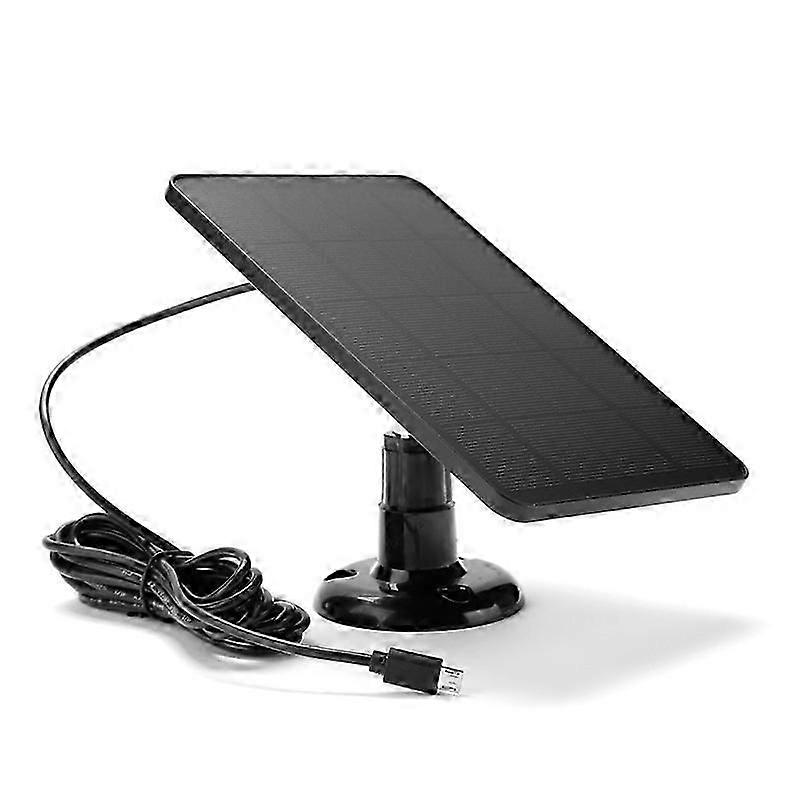 Solar Panel for Security Camera Outdoor USB Charging Solar Panel