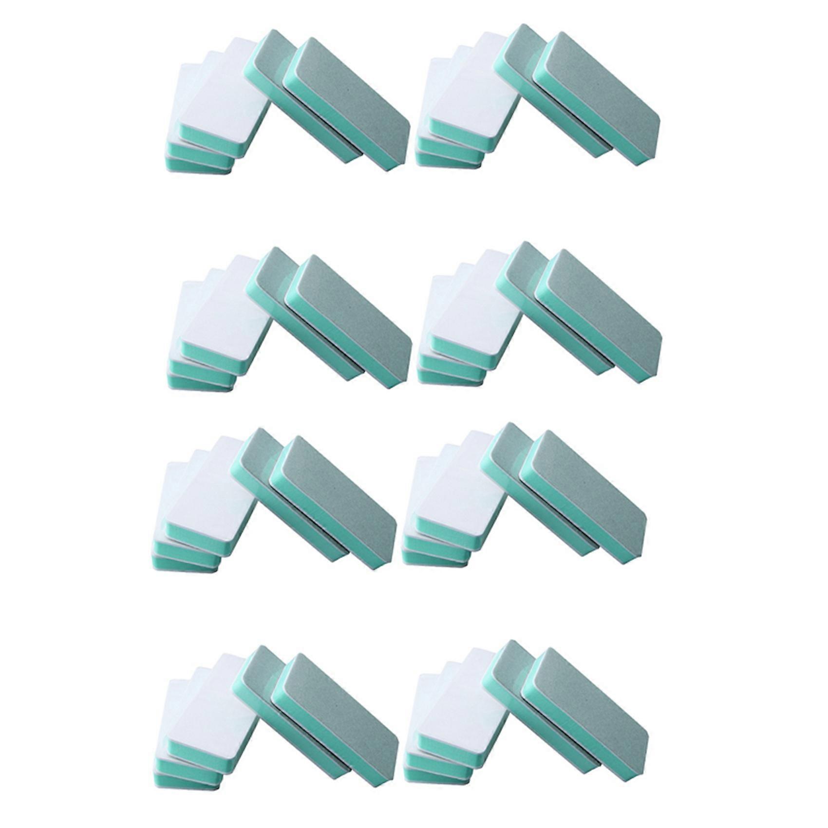 40Pcs 2 Ways Nail Art File Buffer Polishing Block Smooth Shine Manicure Tips Tools