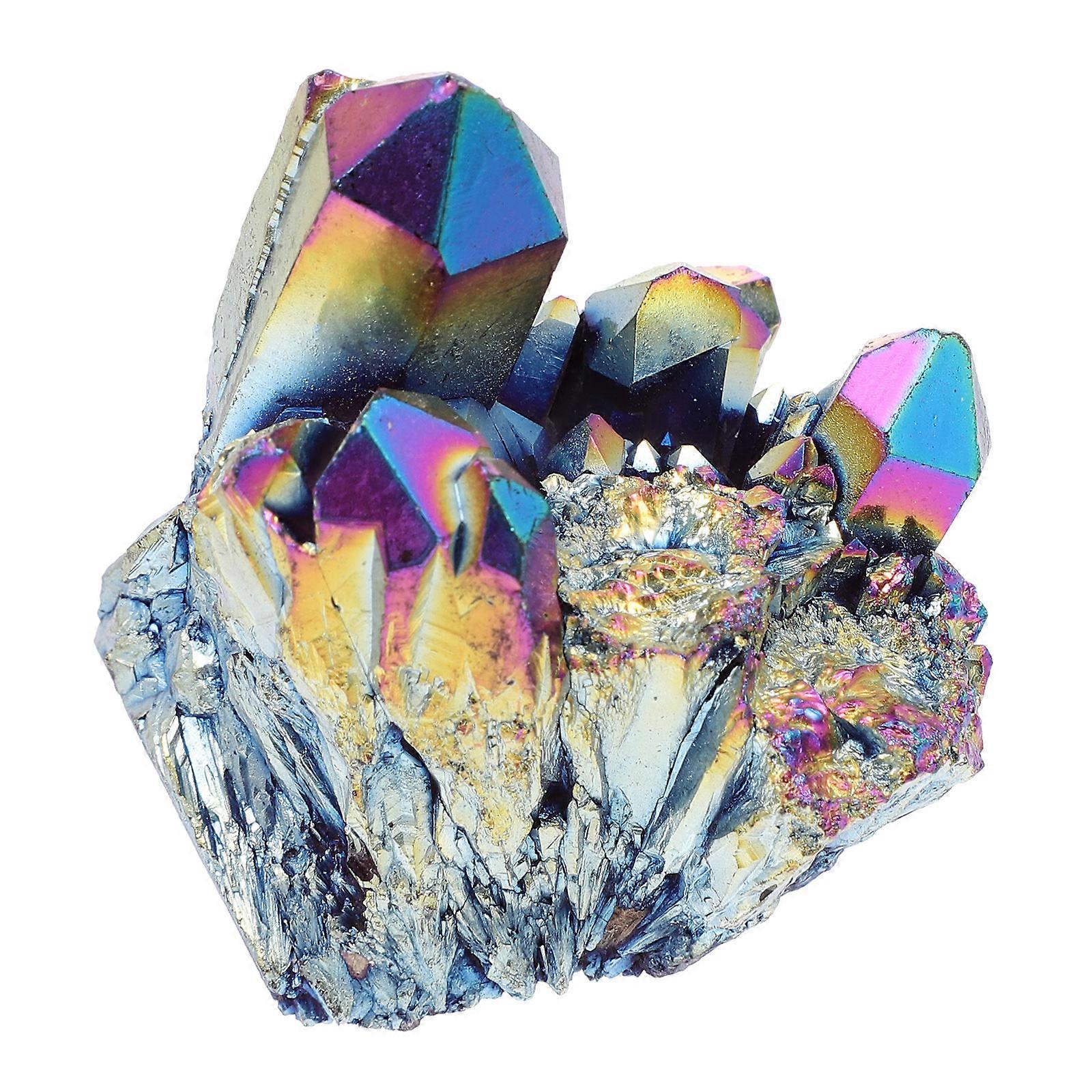 Desktop Crystal Cluster for Decoration White Crystal Table Decor