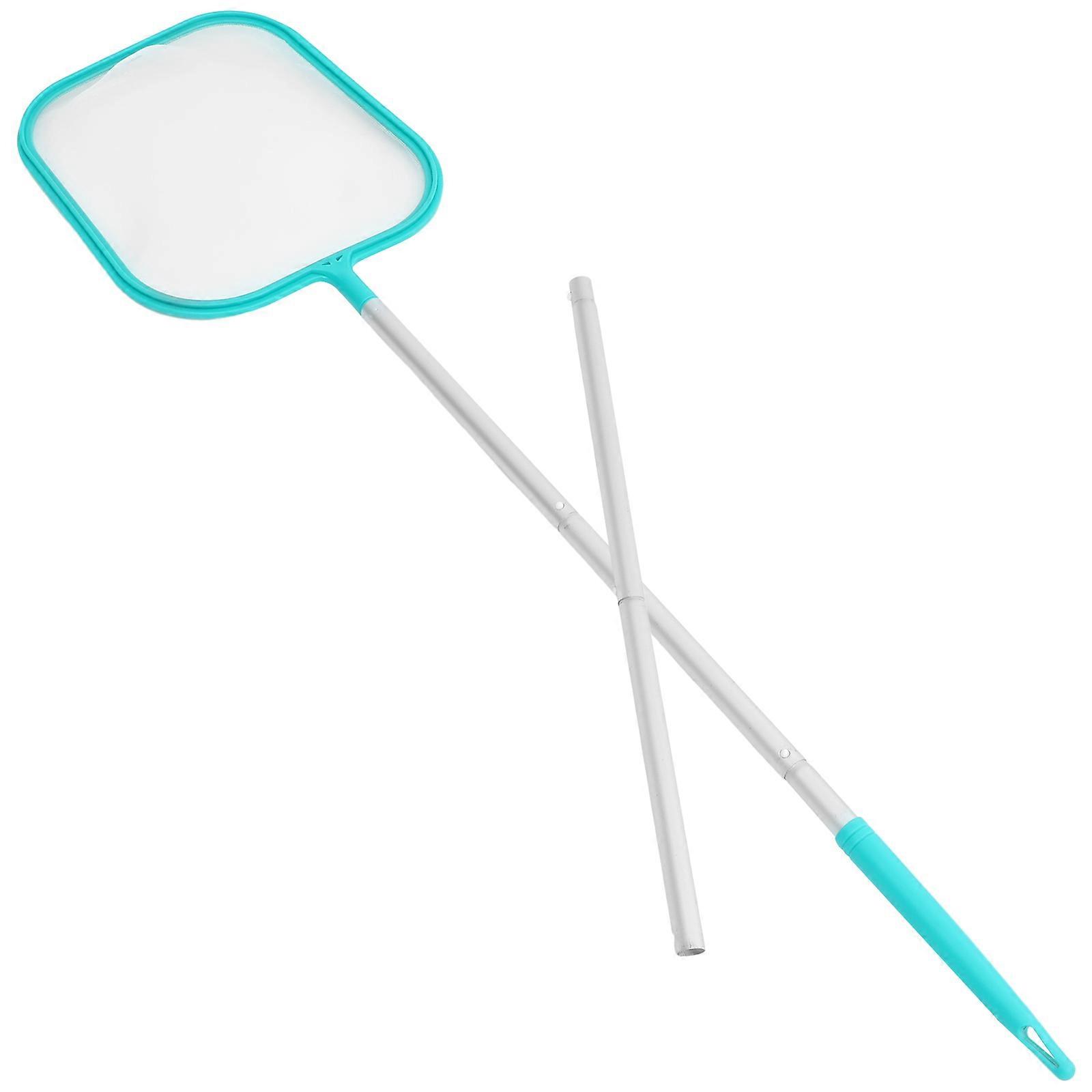 Leaves Scooping Net for Swimming Pool Cleaning Versatile Design Assorted Color 1 Set