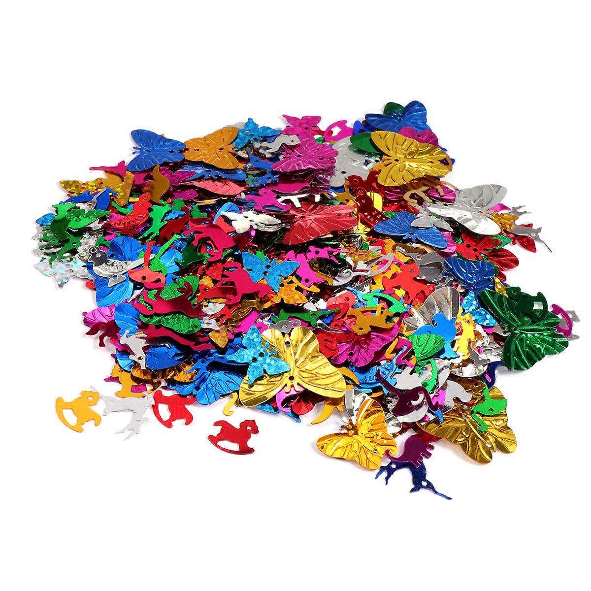 Glitter Sequins Multi-Shaped Confetti for DIY 30 Grams Pack