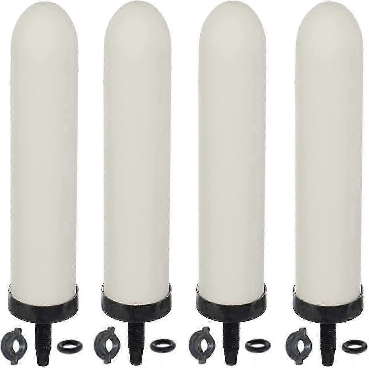 26-27 4-Pack Ceramic Water Filter Replacement Units for Filtration Systems