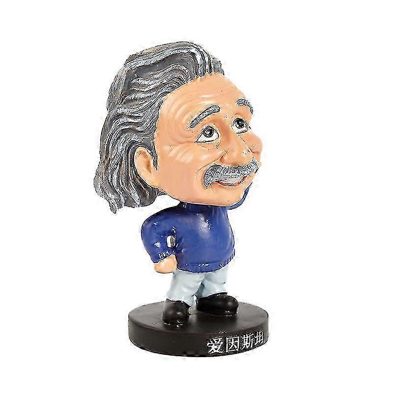 26-27 Einstein Resin Bobblehead Figure