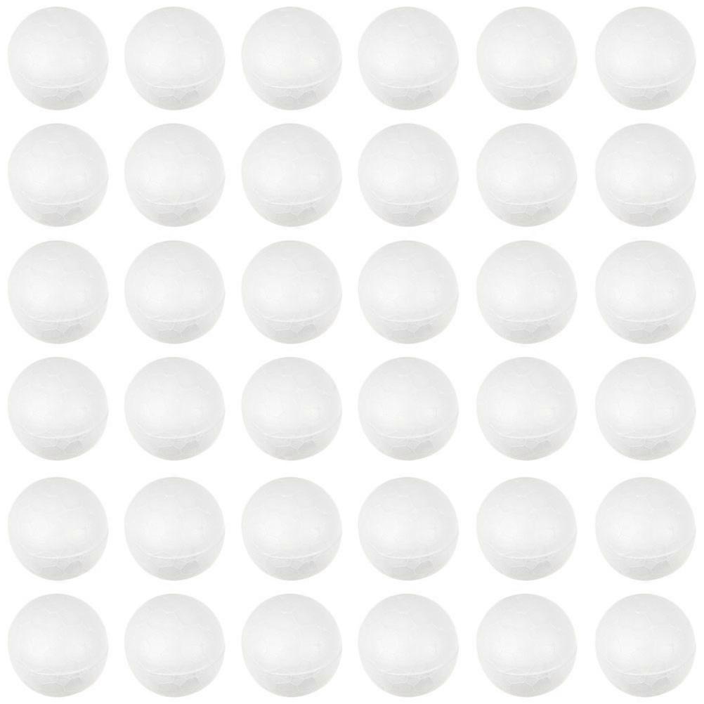 White Polystyrene Balls Foam Balls for Decoration 500Pcs