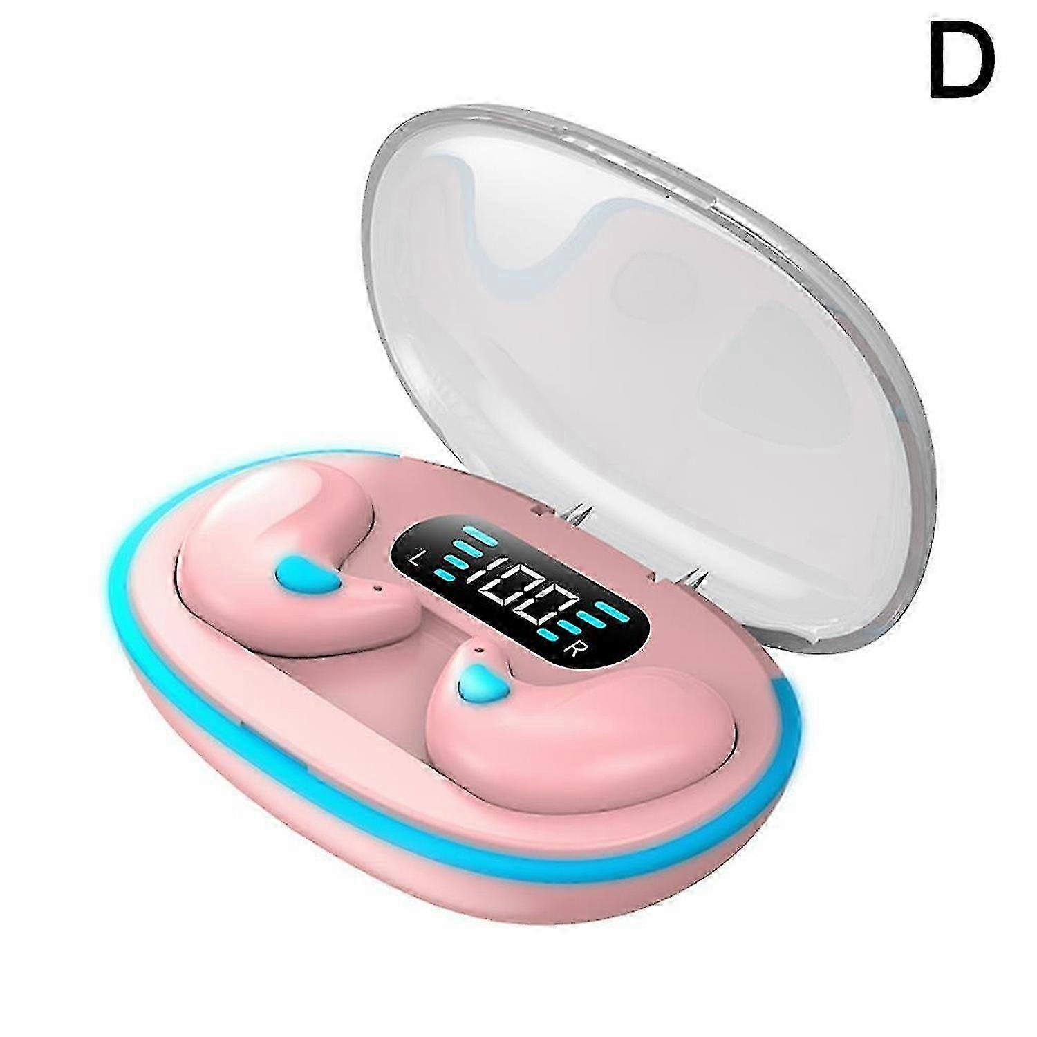 Sleep Dedicated X55 Bluetooth Earphones Digital Display Mini Noise Reduction