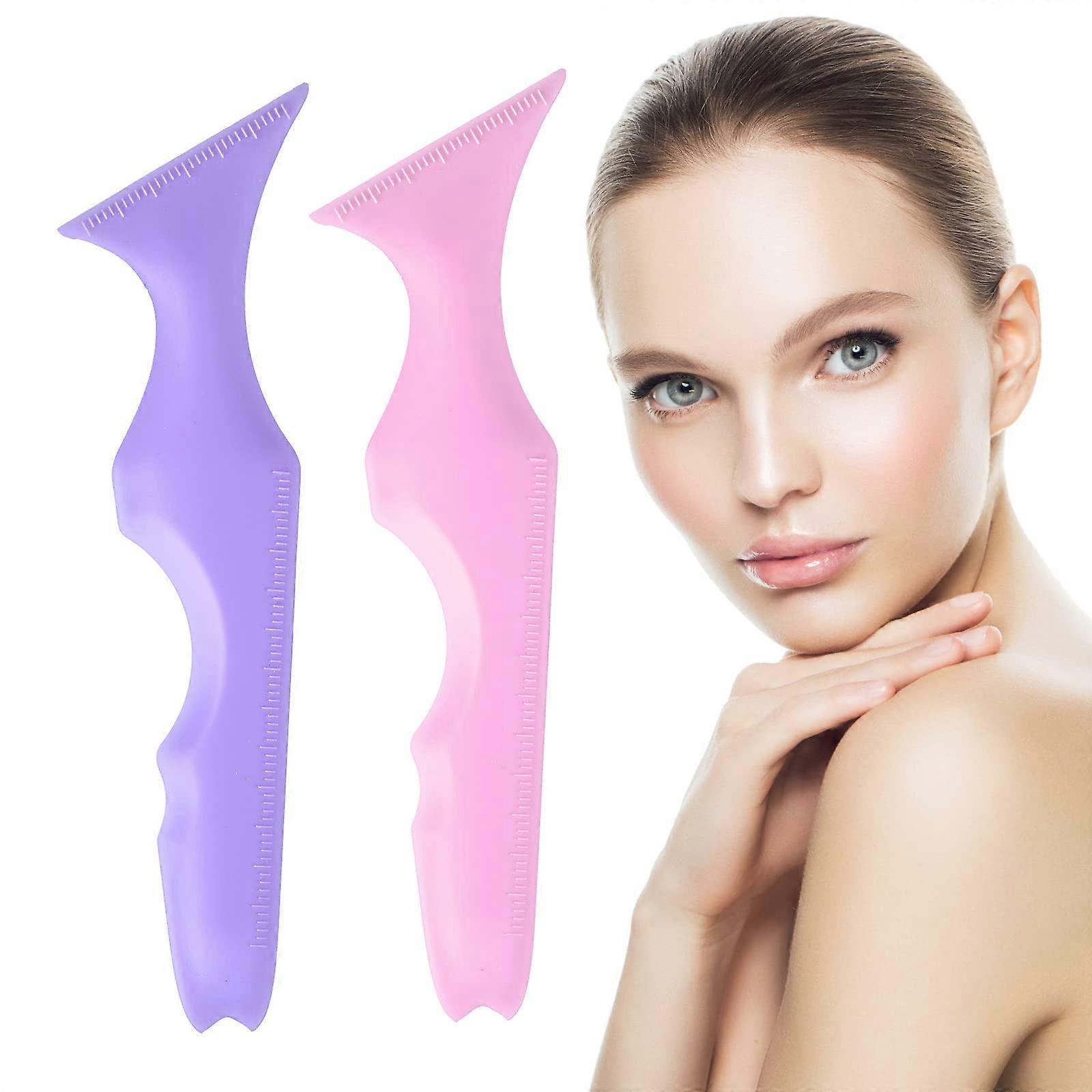 Eyeliner Stencil with FiveinOne Silicone Design for Precise Winged Liner, Eyeshadow and Eyebrow Shaping