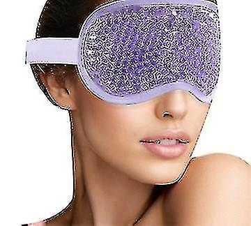 Ice Eye Mask Cold Eye Mask Frozen With Plush Backing For Headache, Mig