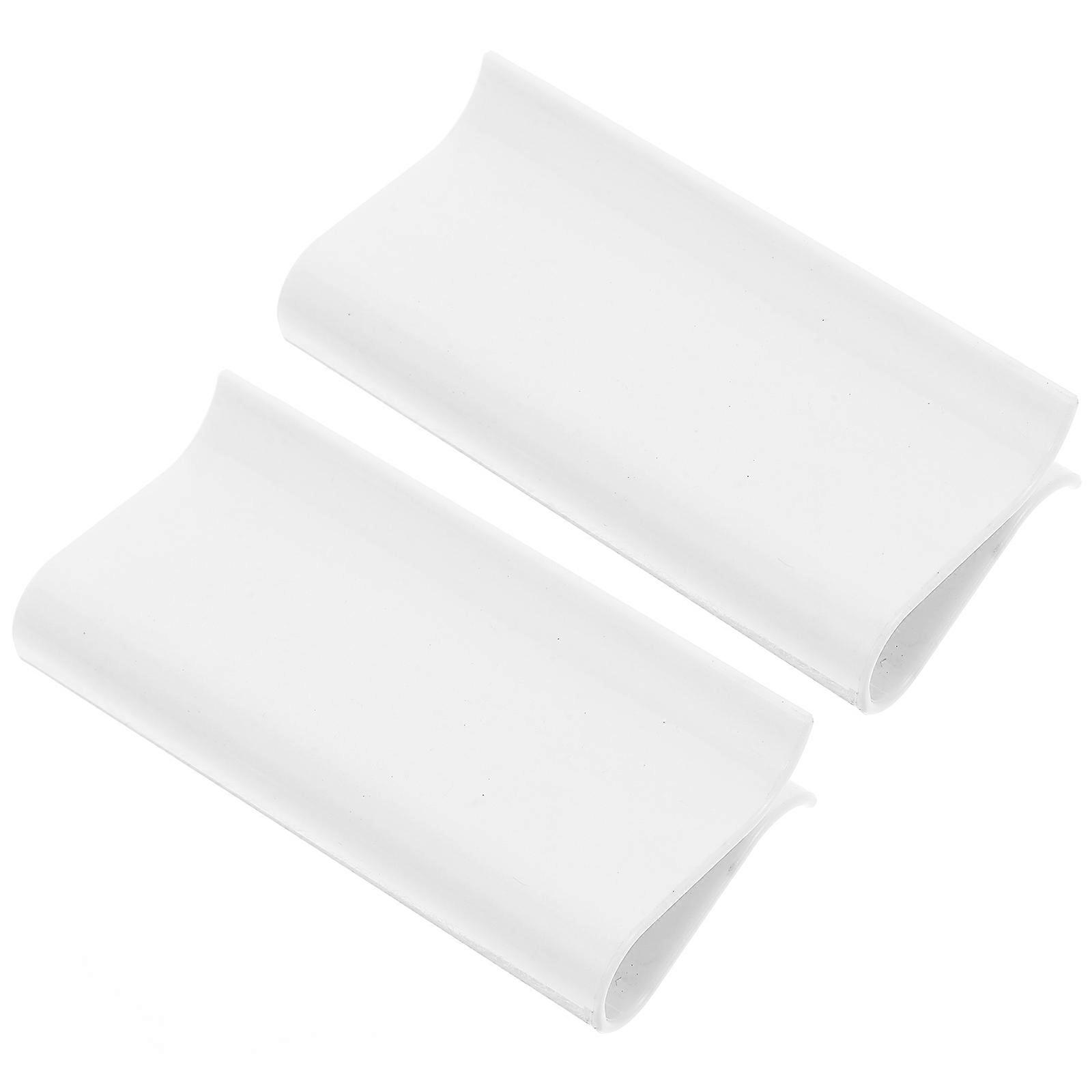 Plastic Cordless Window Blinds Roller Shades with Clamp 2Pcs Accessories