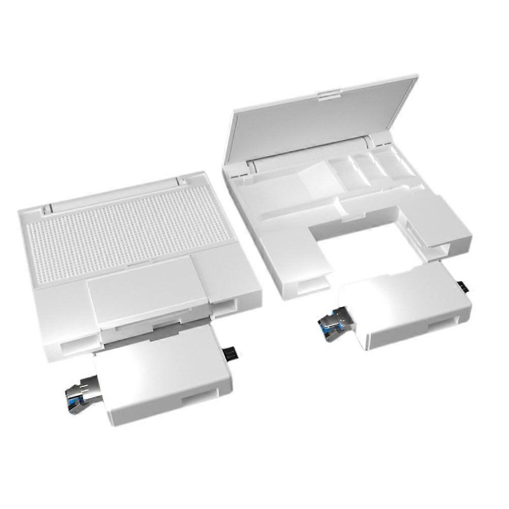 7 In1 Multifunctional Card Reader Storage Box USB2.0 TF SD Card Memory Card Case Micro-Type C Adapter Card Storage Box A