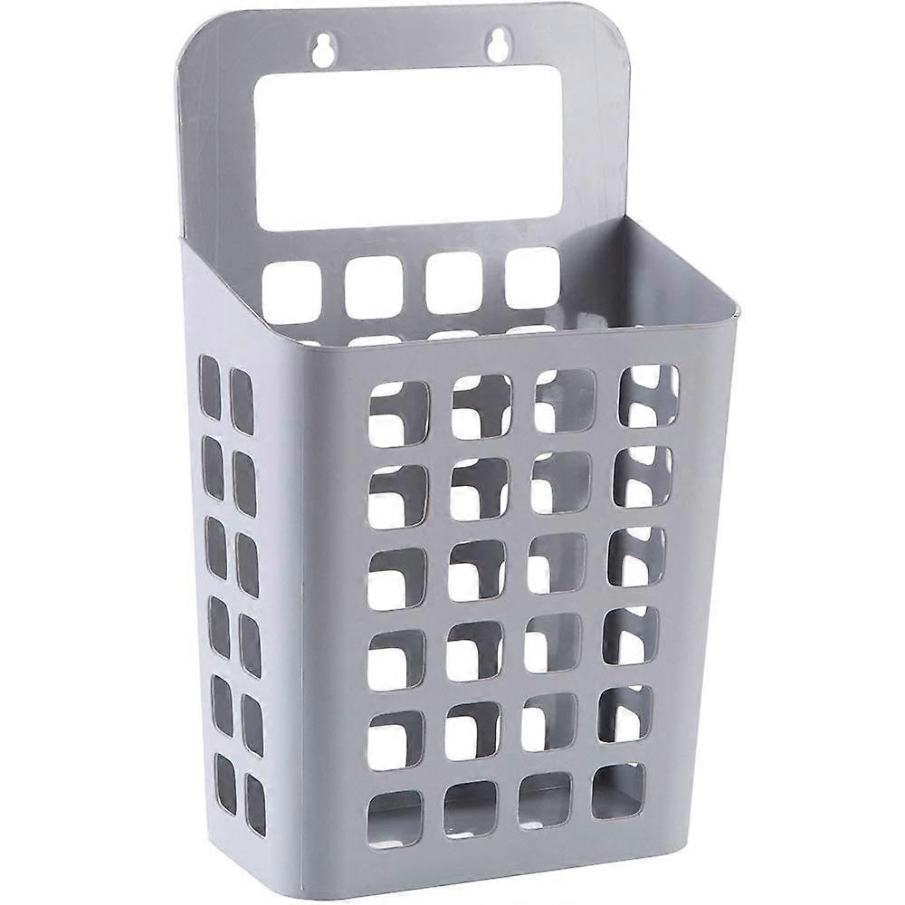 Wall Mounted Laundry Hamper Basket with Strong Suction Cup and Easy Carry Handle for Clothes Storage
