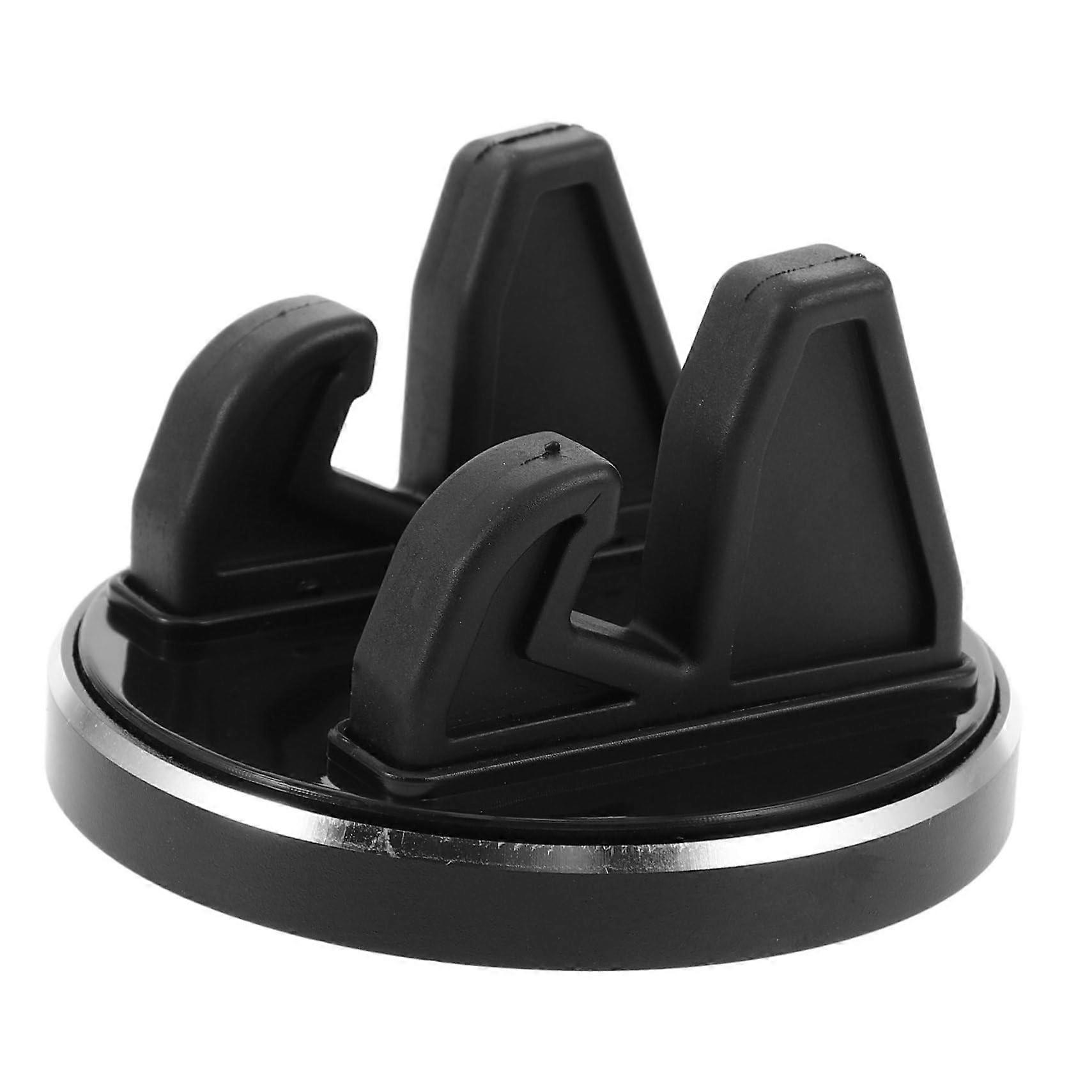 Car Phone Holder for Dashboard with 360° Adjustable Angle, Secure Grip Silicone, Black