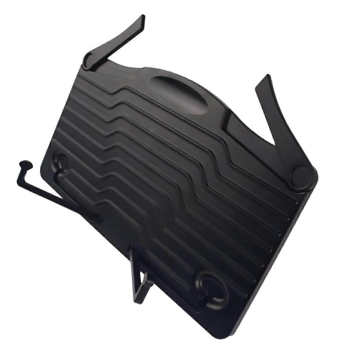 Foldable Desktop Music Stand and Book Holder Adjustable Lightweight Freestanding Black