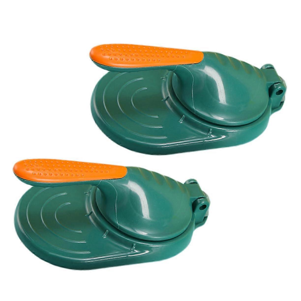 2pcs Dumpling Maker Set with Dumpling Skin Mold, Easy Dough Pressing and Uniform Wrapper Size