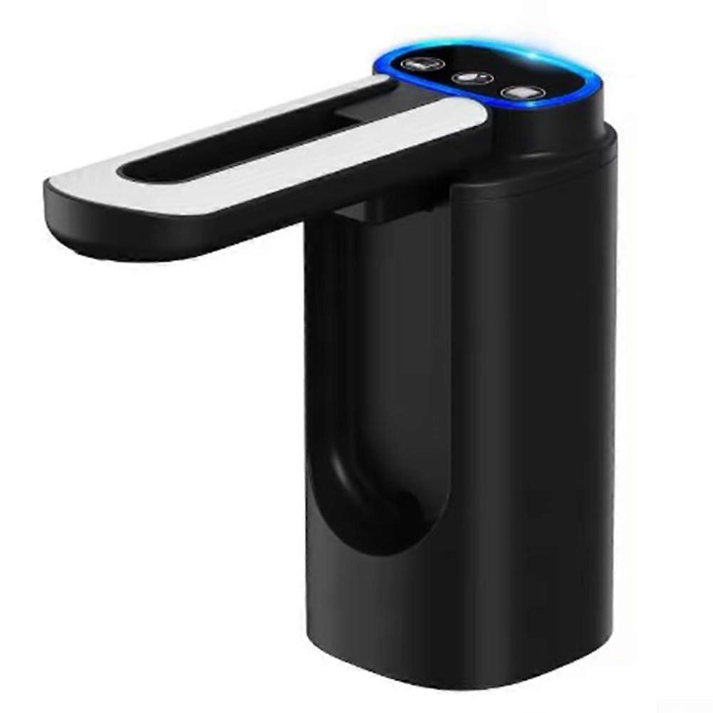 Automatic Water Bottle Pump with Foldable Spout, 3 Volume Modes, TypeC Charging and Silicone Hose